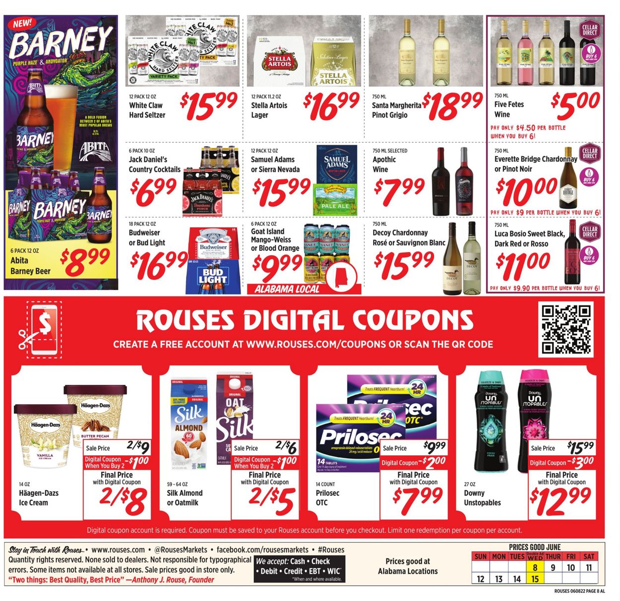 Rouses Weekly Ad Circular - valid 06/08-06/15/2022 (Page 8)