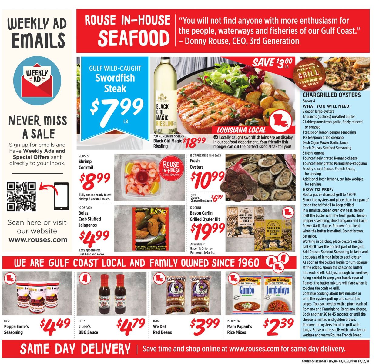 Rouses Weekly Ad Circular - valid 06/15-06/22/2022 (Page 4)
