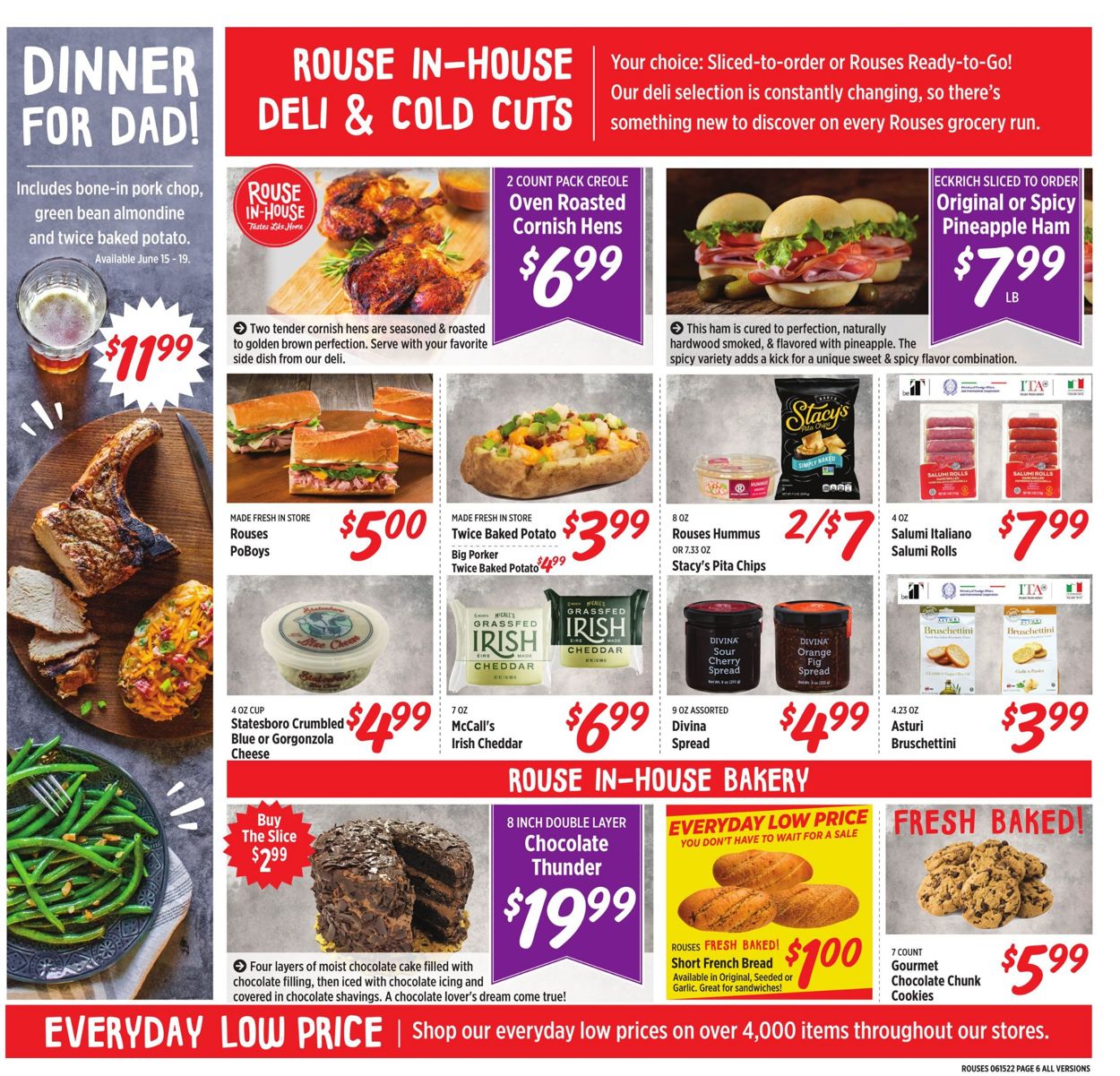 Rouses Weekly Ad Circular - valid 06/15-06/22/2022 (Page 6)