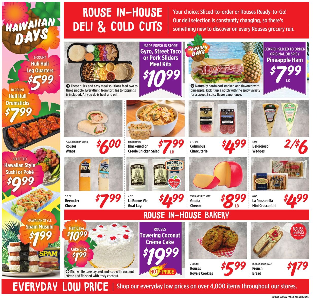Rouses Weekly Ad Circular - valid 07/06-07/13/2022 (Page 6)