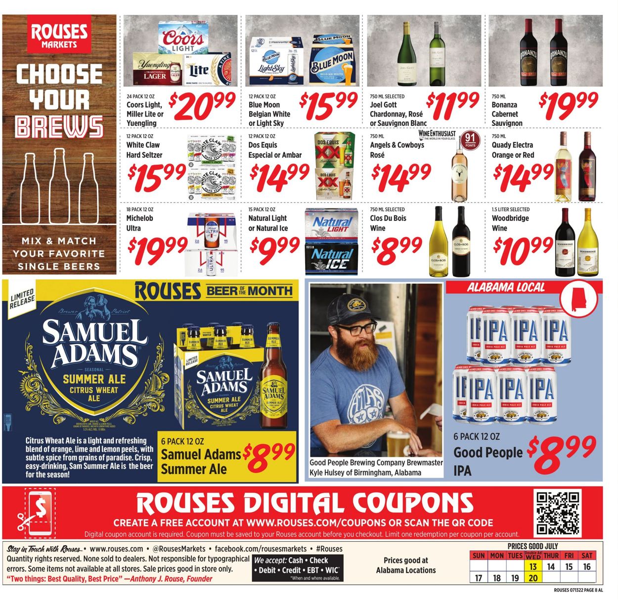 Rouses Weekly Ad Circular - valid 07/13-07/20/2022 (Page 8)