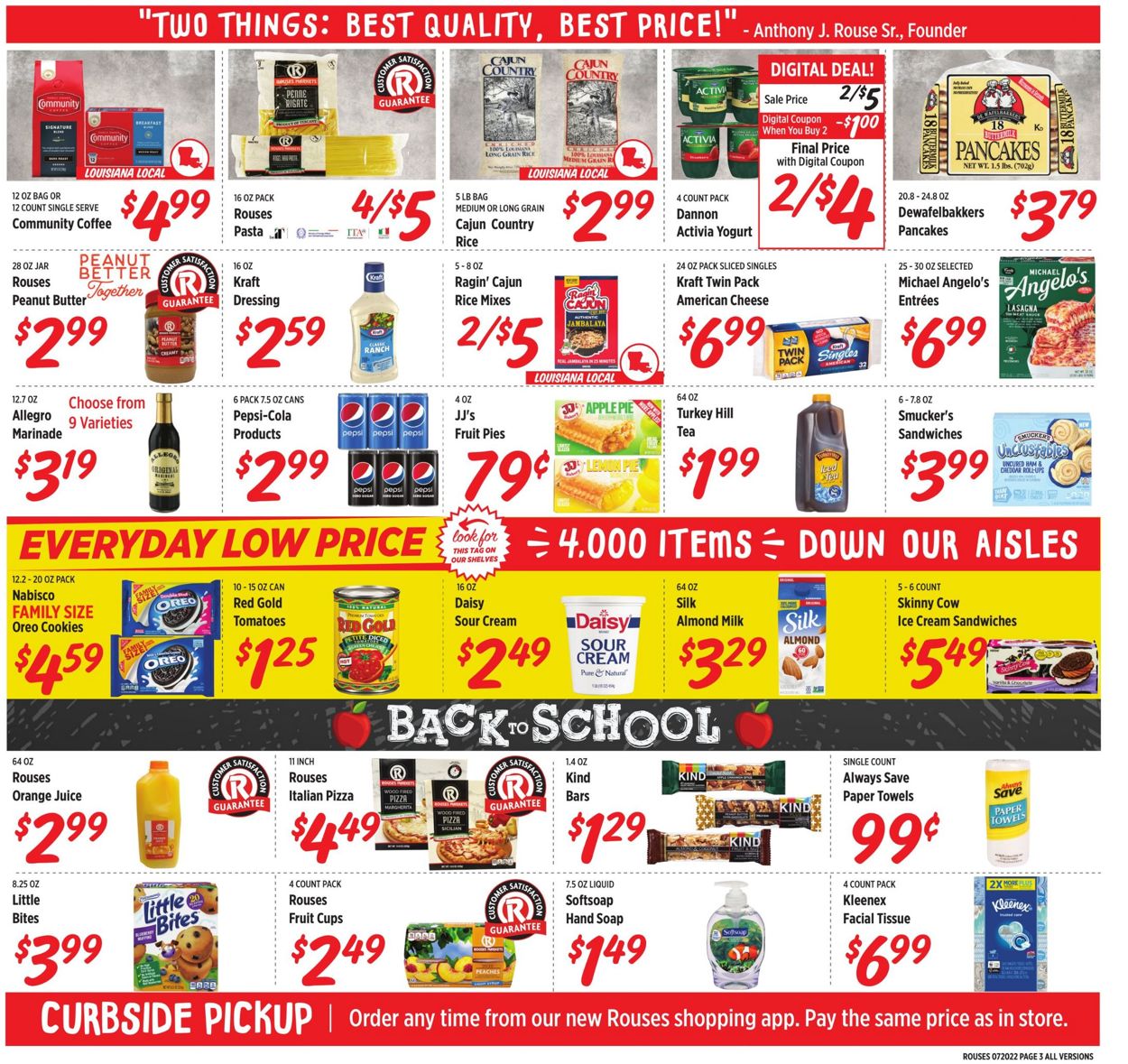 Rouses Weekly Ad Circular - valid 07/20-07/27/2022 (Page 3)