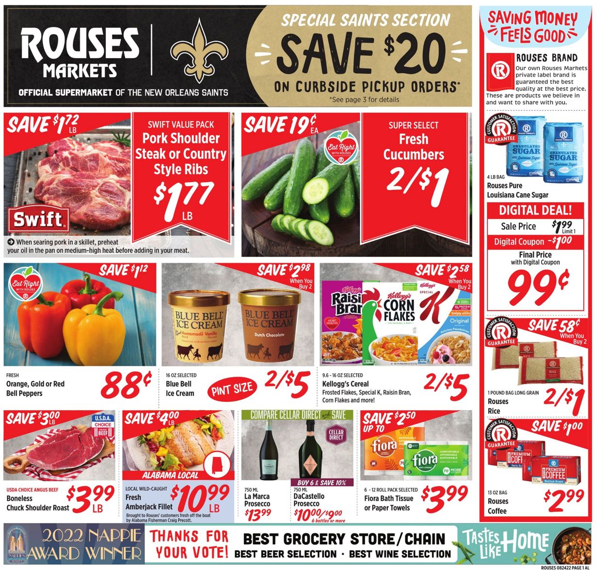 Rouses Weekly Ad Circular - valid 08/24-08/31/2022