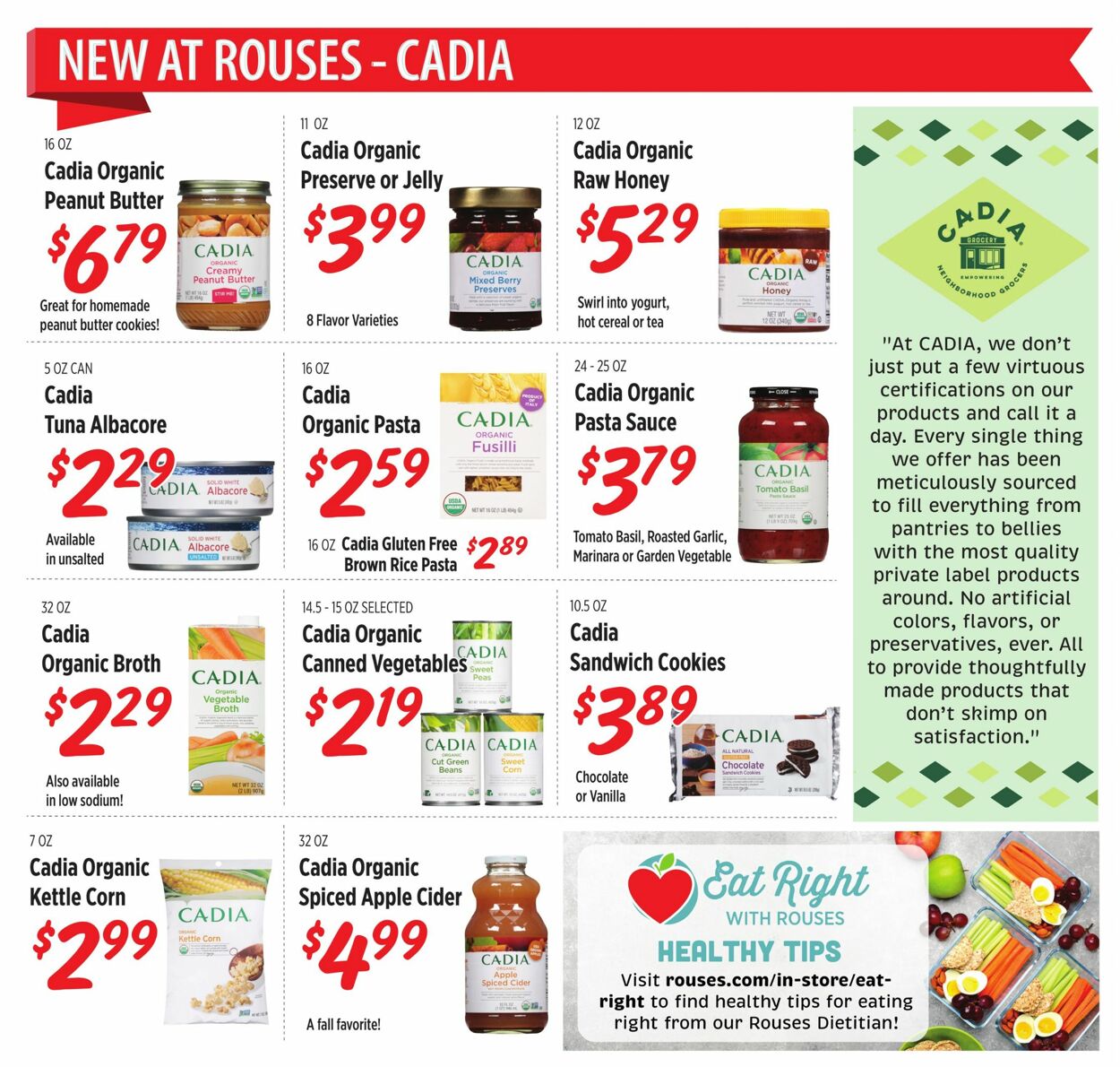 Rouses Weekly Ad Circular - valid 09/01-09/30/2022 (Page 3)