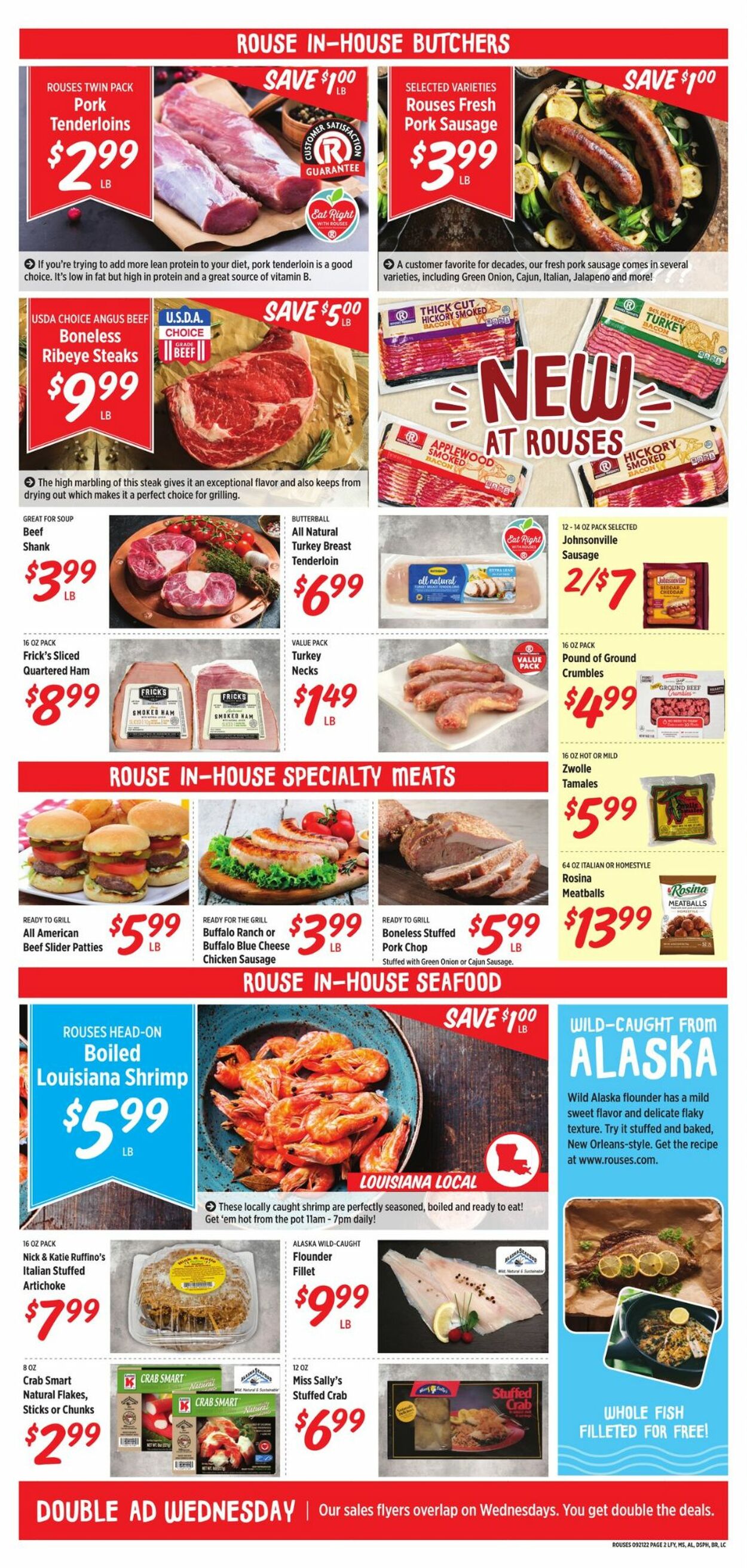 Rouses Weekly Ad Circular - valid 09/21-09/28/2022 (Page 2)