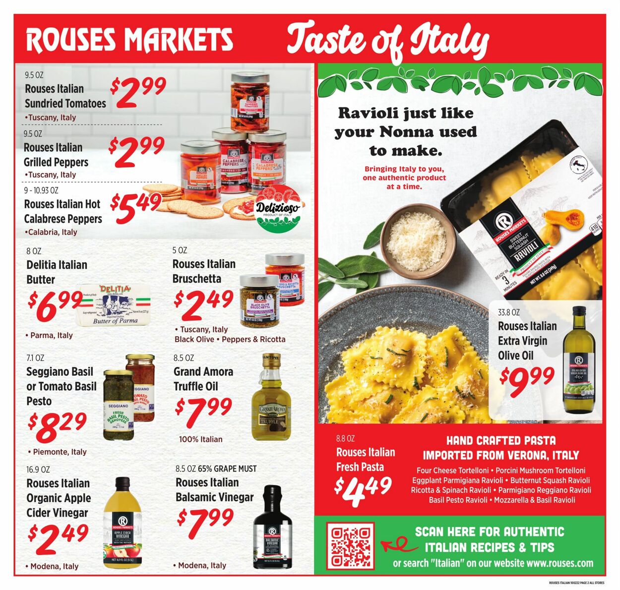Rouses Weekly Ad Circular - valid 09/28-10/26/2022 (Page 2)