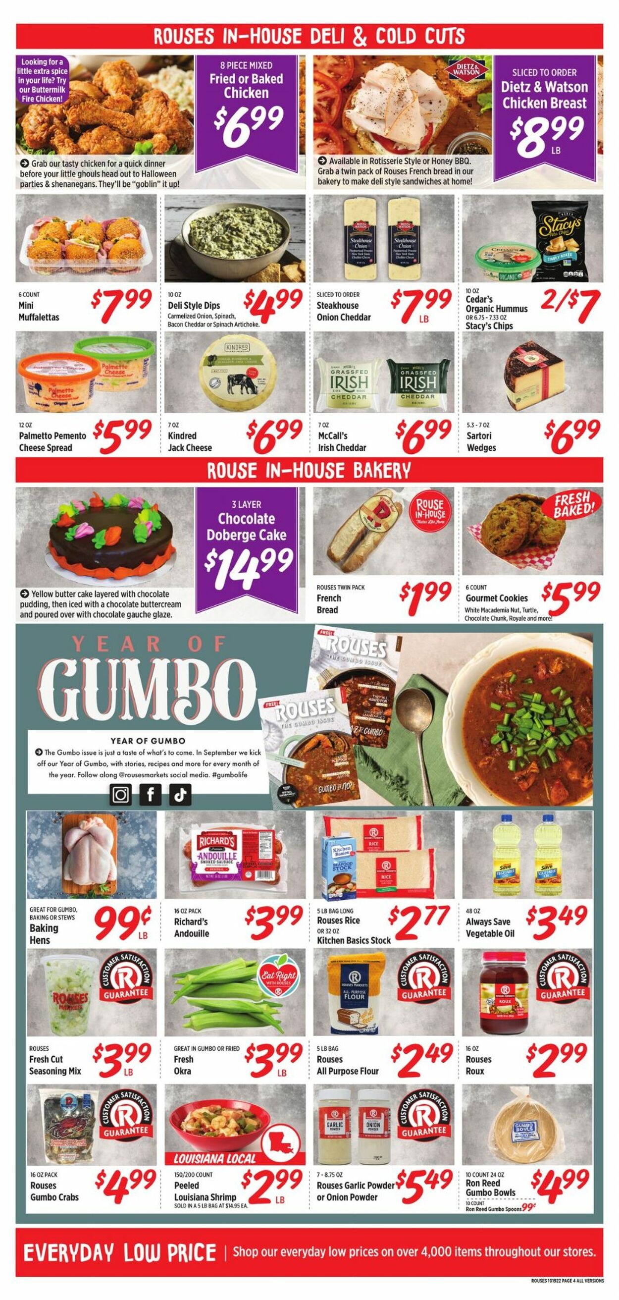 Rouses Weekly Ad Circular - valid 10/19-10/26/2022 (Page 4)
