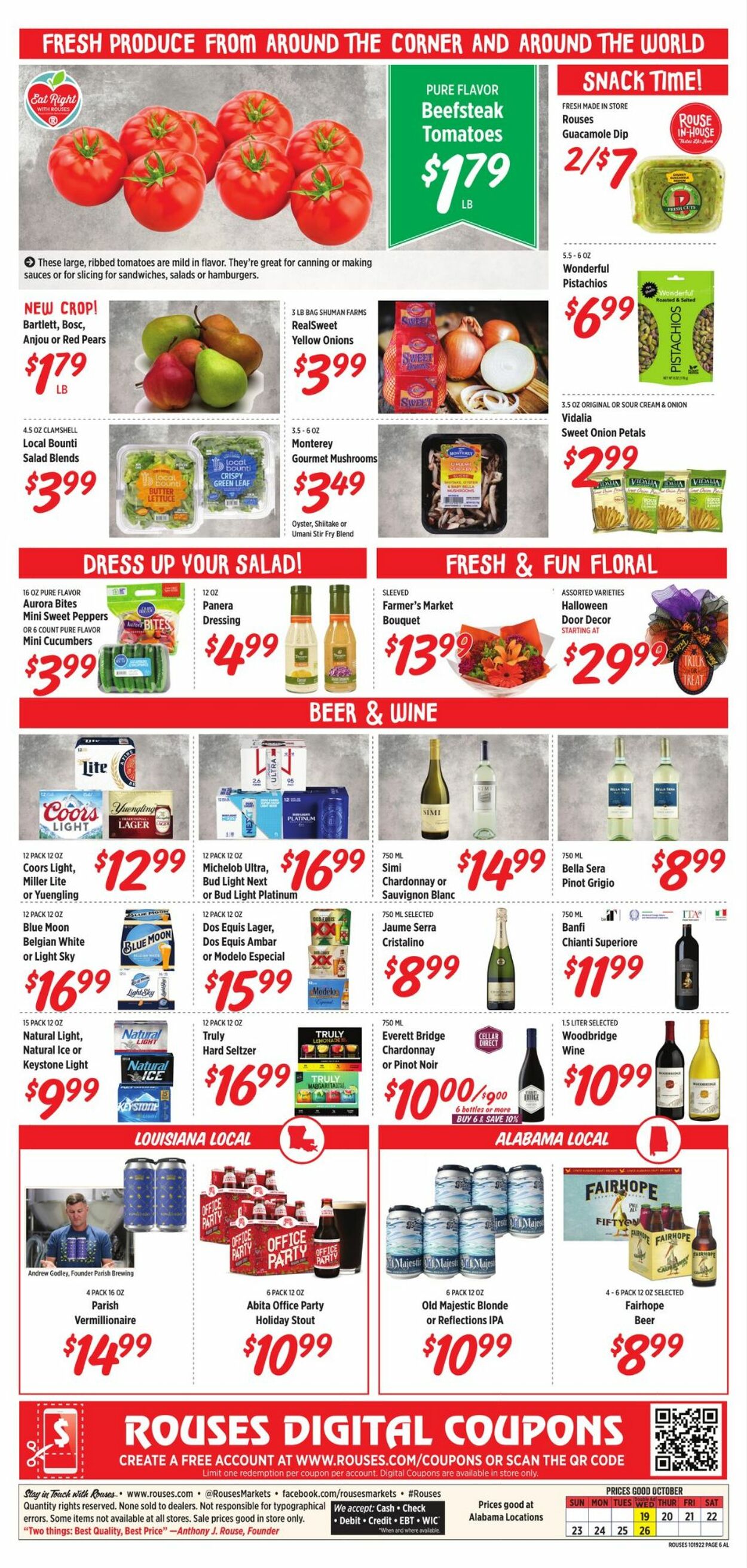 Rouses Weekly Ad Circular - valid 10/19-10/26/2022 (Page 6)