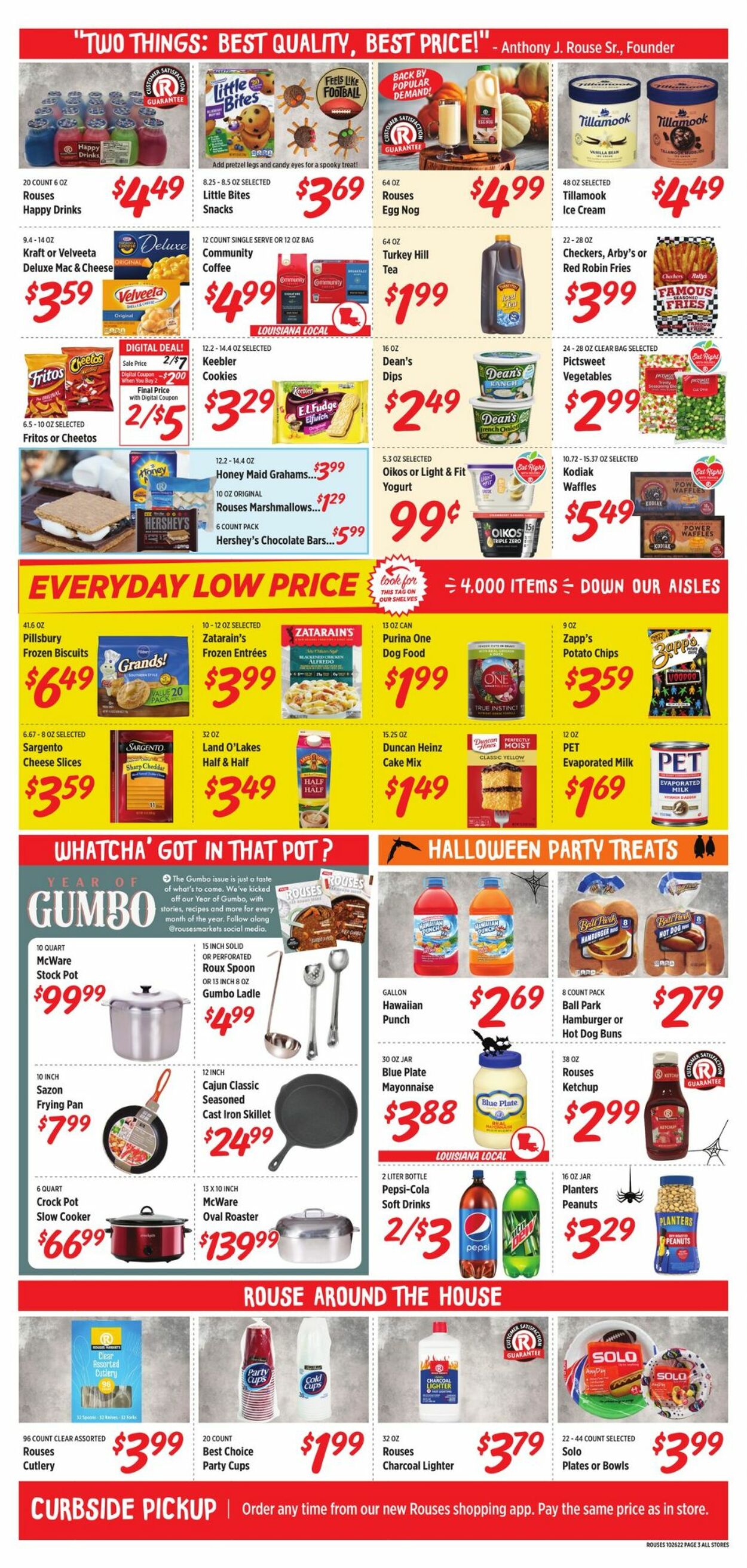 Rouses Weekly Ad Circular - valid 10/26-11/02/2022 (Page 3)
