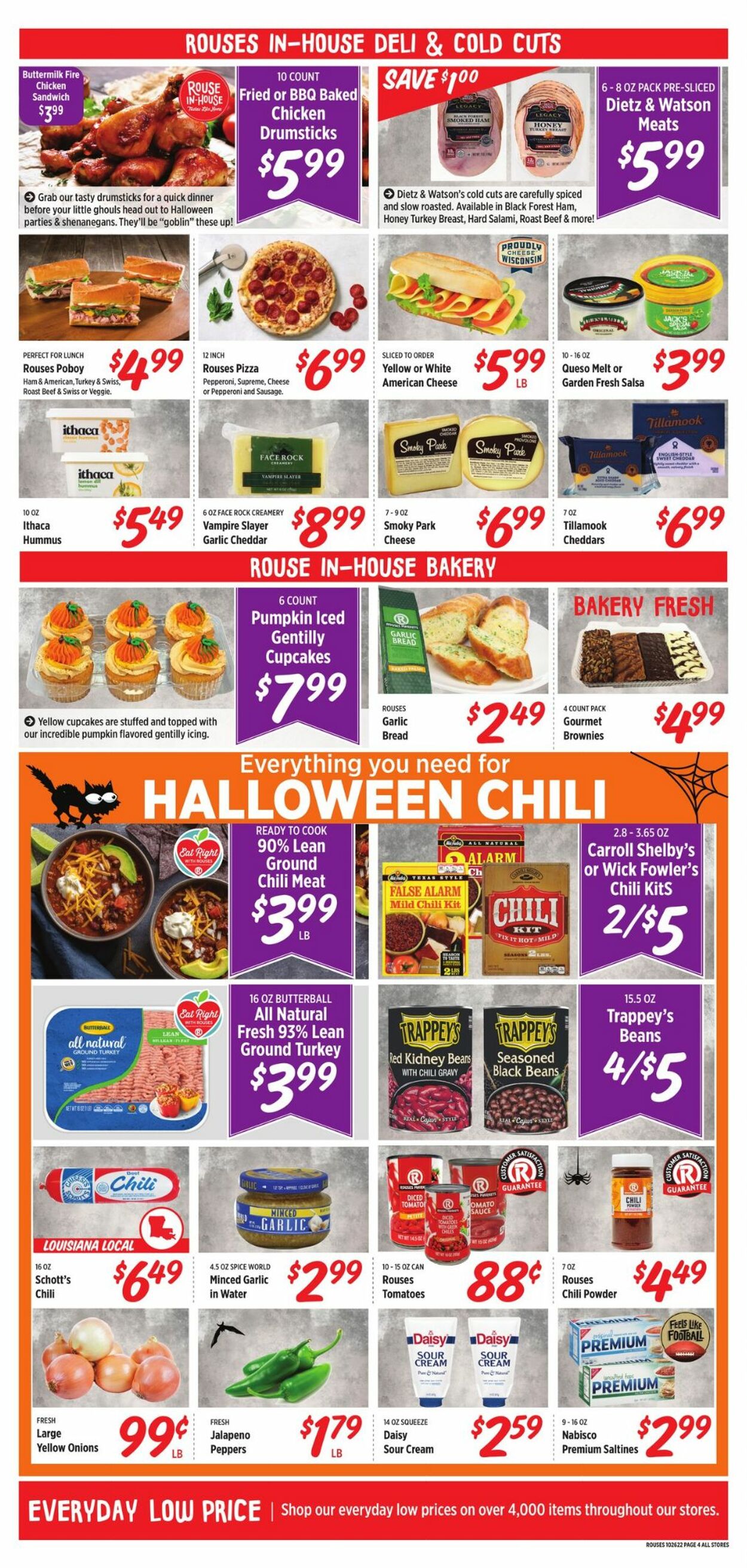 Rouses Weekly Ad Circular - valid 10/26-11/02/2022 (Page 4)