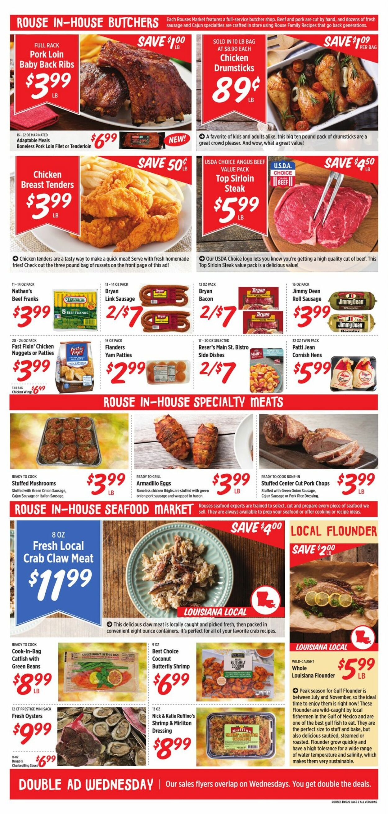 Rouses Weekly Ad Circular - valid 11/09-11/16/2022 (Page 2)