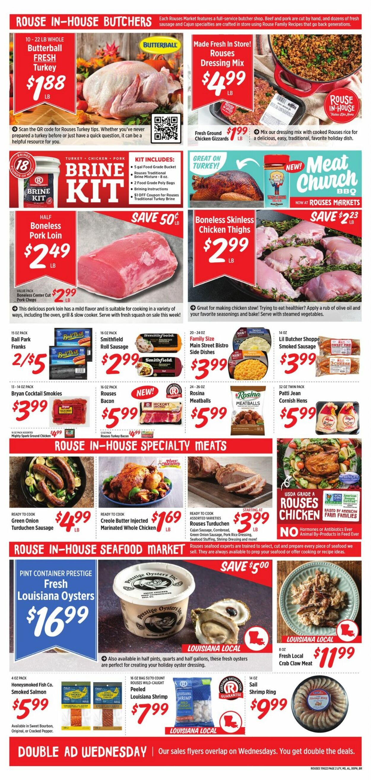 Rouses Weekly Ad Circular - valid 11/16-11/24/2022 (Page 2)