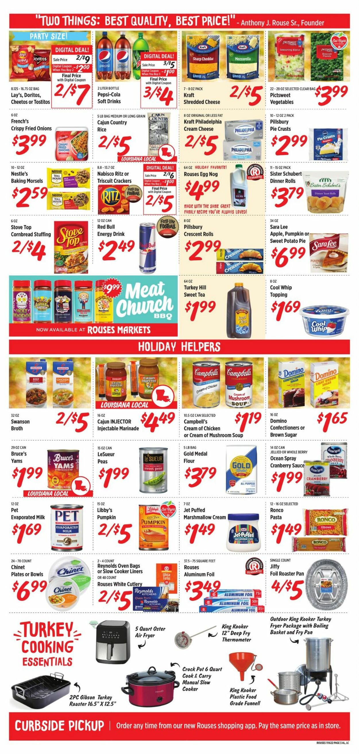 Rouses Weekly Ad Circular - valid 11/16-11/24/2022 (Page 3)