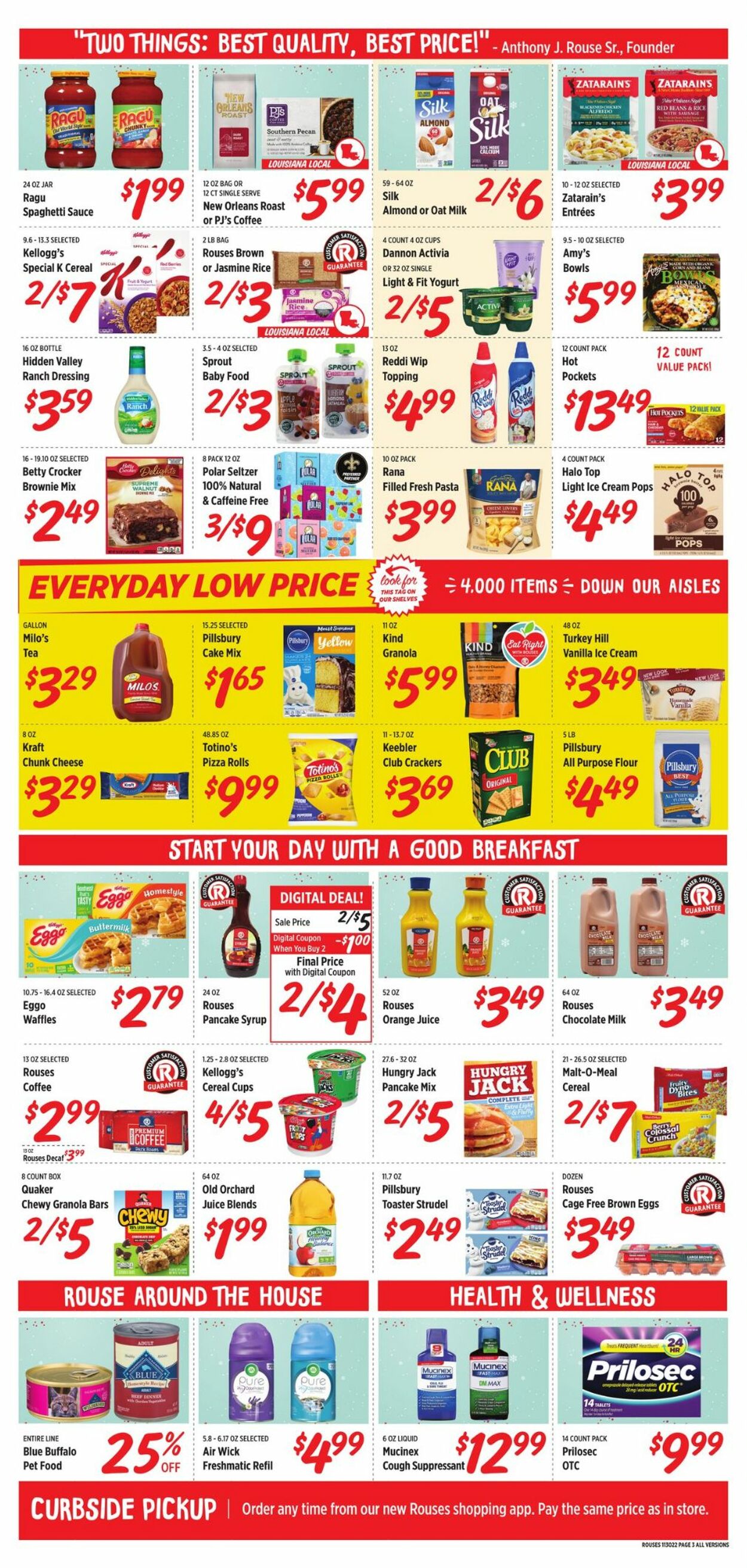 Rouses Weekly Ad Circular - valid 11/30-12/07/2022 (Page 3)