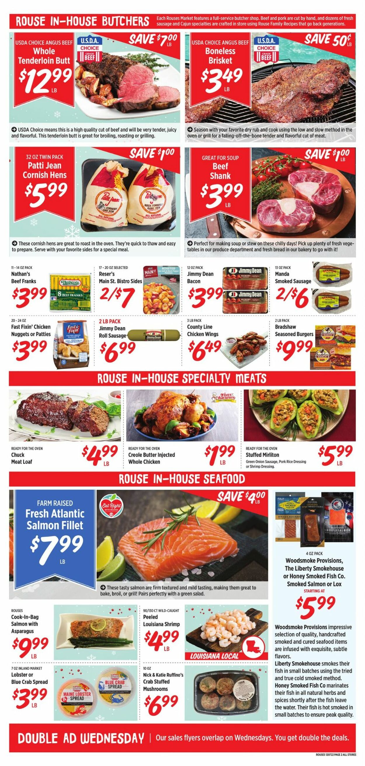 Rouses Weekly Ad Circular - valid 12/07-12/14/2022 (Page 2)
