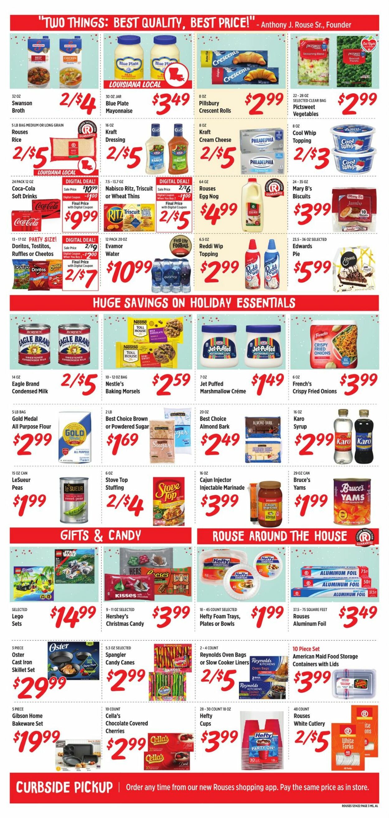 Rouses Weekly Ad Circular - valid 12/14-12/24/2022 (Page 3)