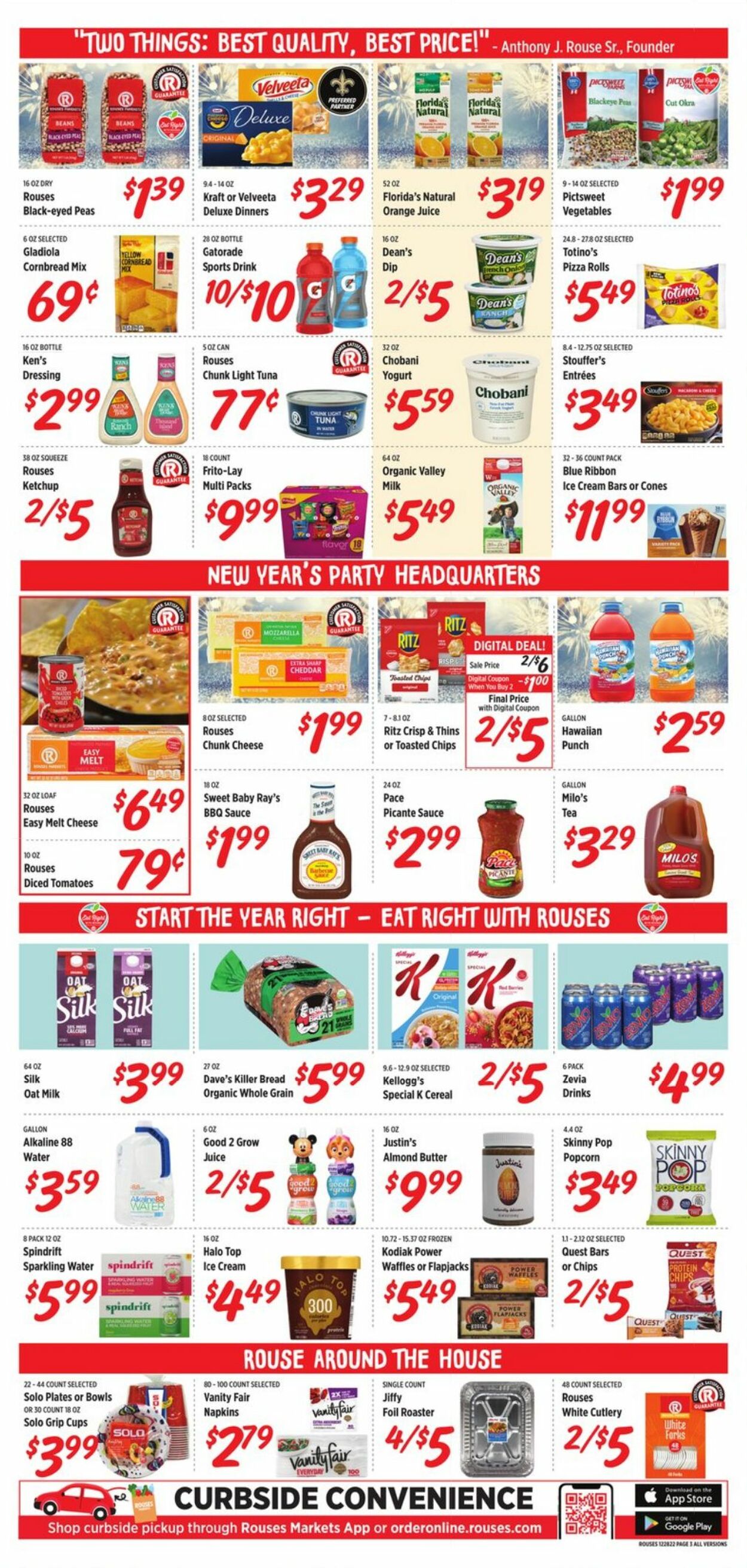 Rouses Weekly Ad Circular - valid 12/26-01/04/2023 (Page 3)