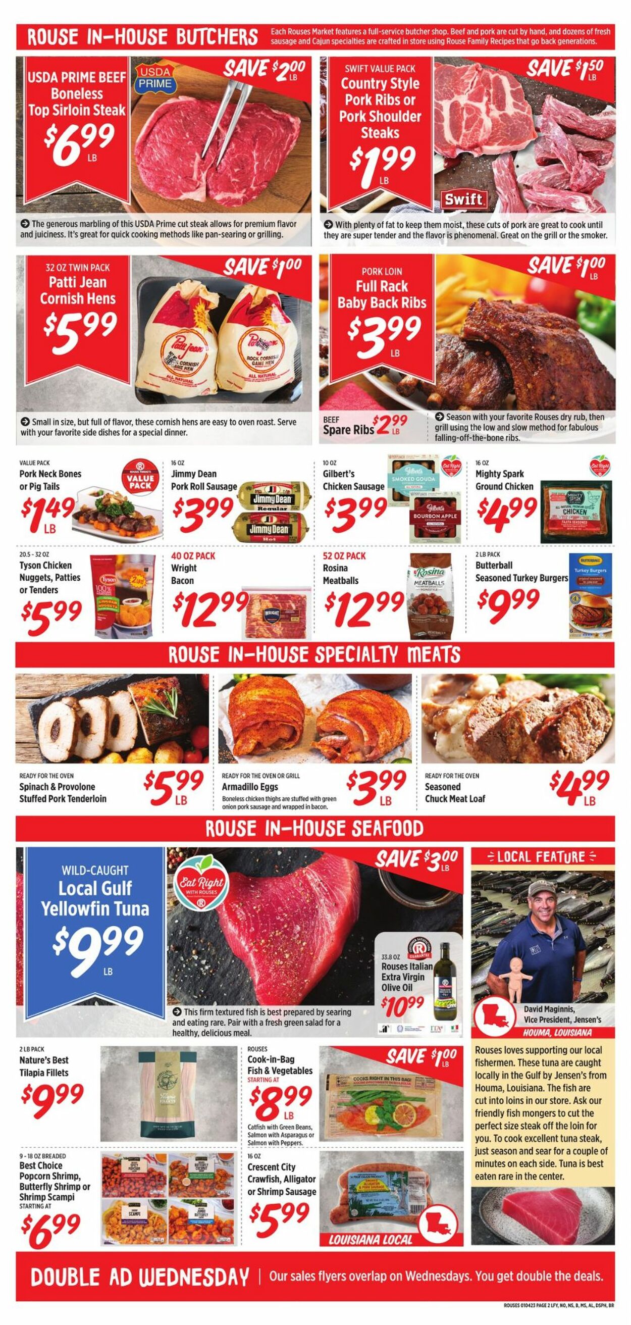 Rouses Weekly Ad Circular - valid 01/04-01/11/2023 (Page 2)