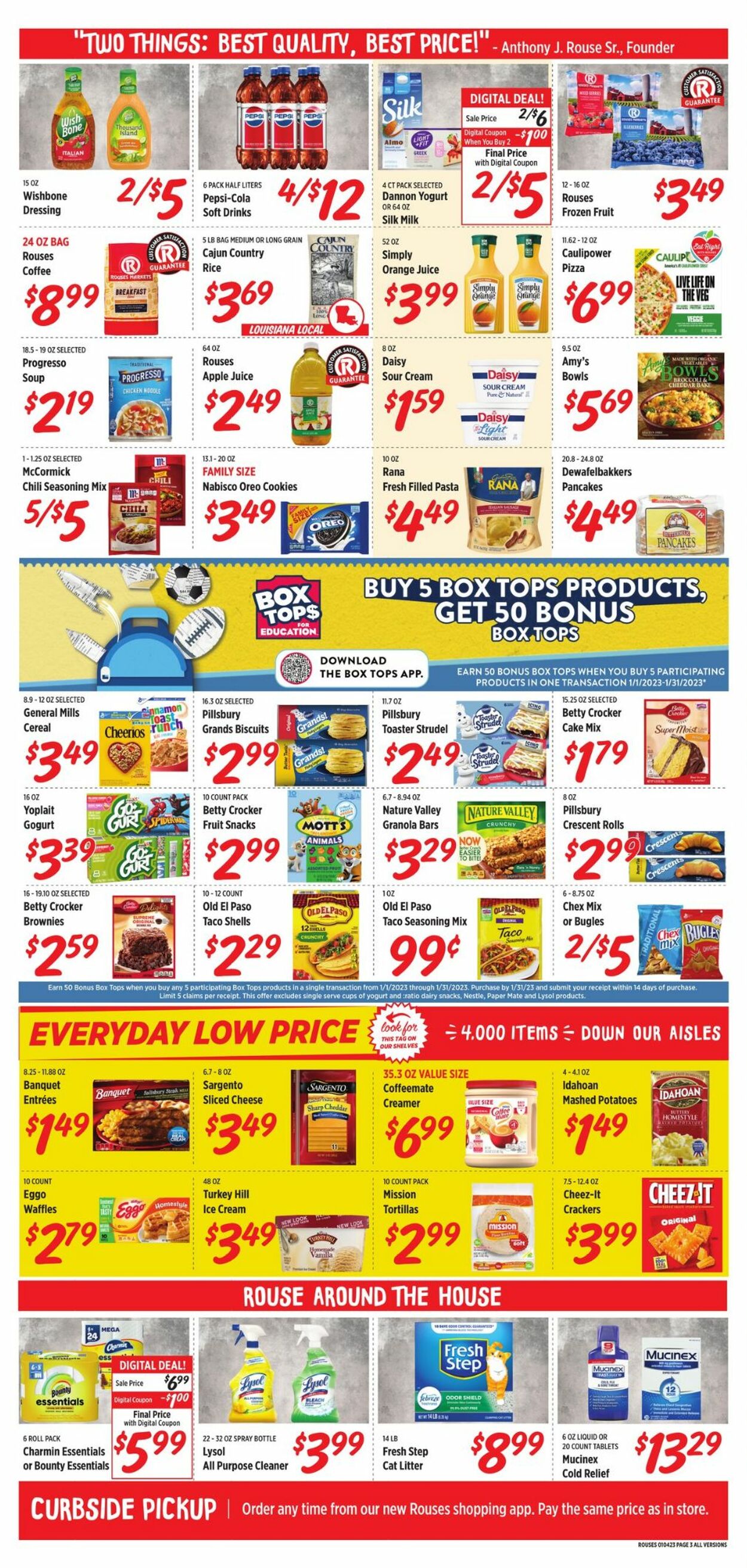 Rouses Weekly Ad Circular - valid 01/04-01/11/2023 (Page 3)