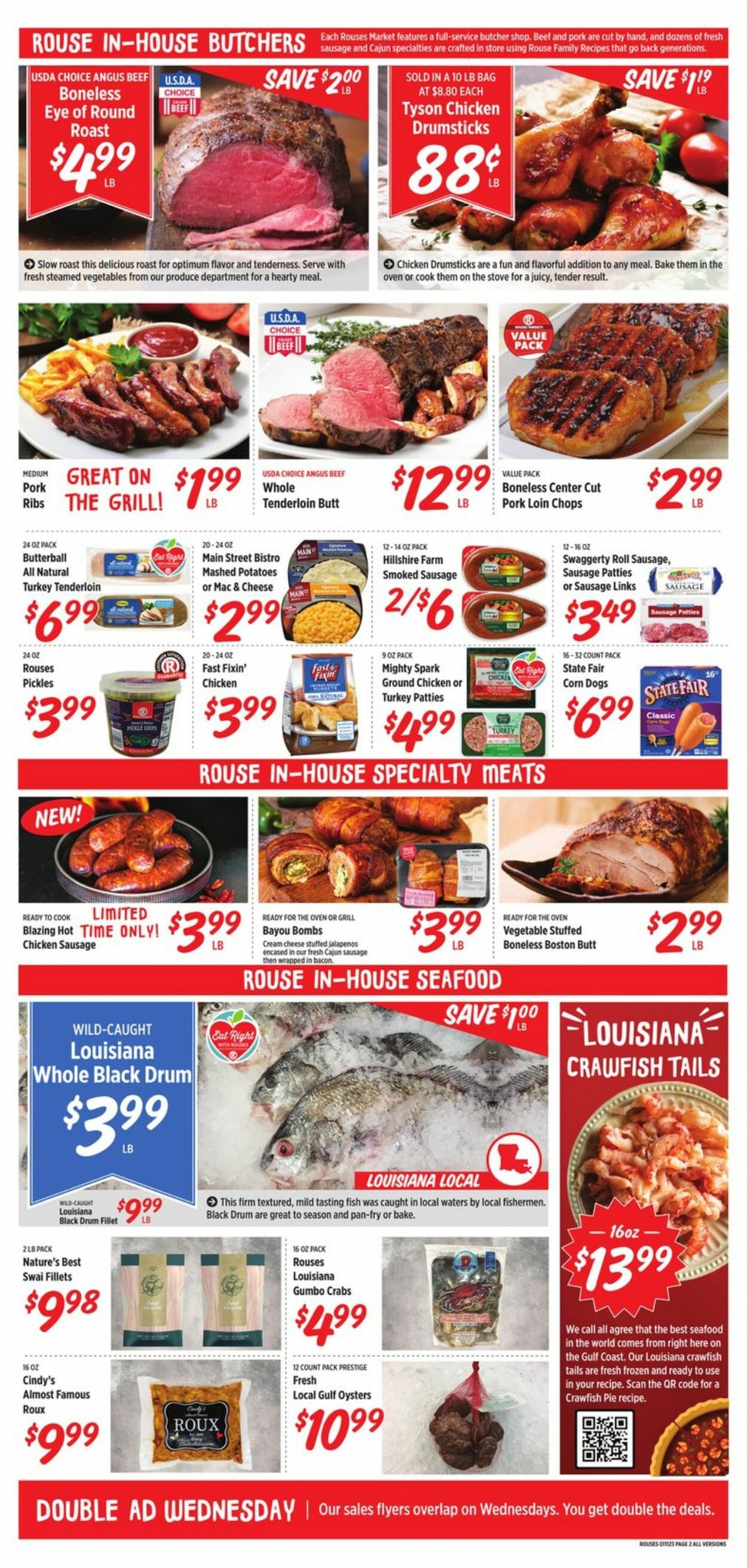 Rouses Weekly Ad Circular - valid 01/11-01/18/2023 (Page 2)