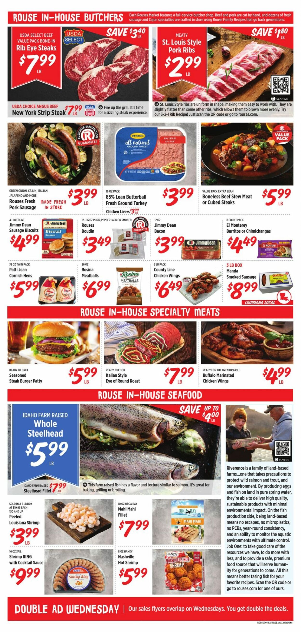 Rouses Weekly Ad Circular - valid 01/18-01/25/2023 (Page 2)