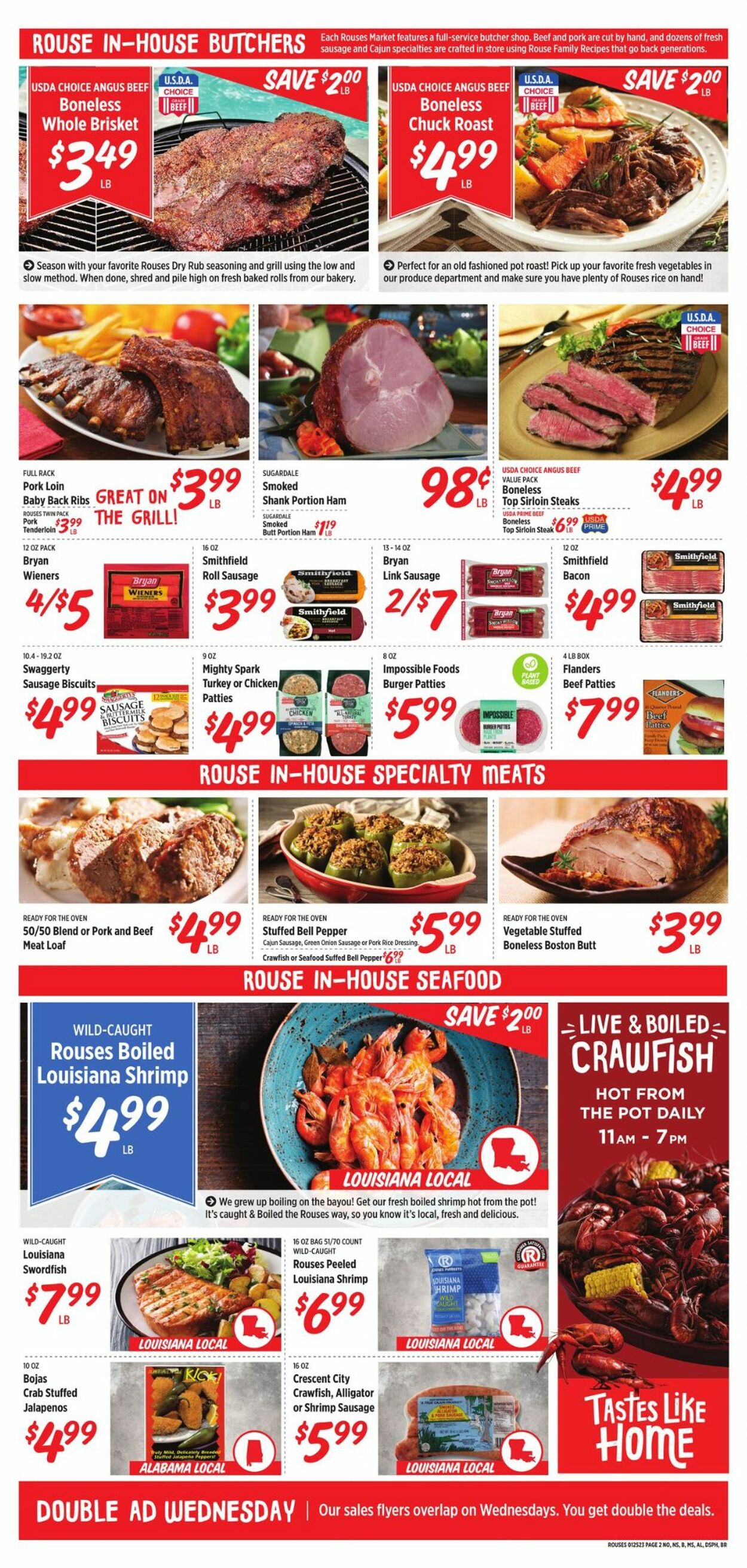 Rouses Weekly Ad Circular - valid 01/25-02/01/2023 (Page 2)