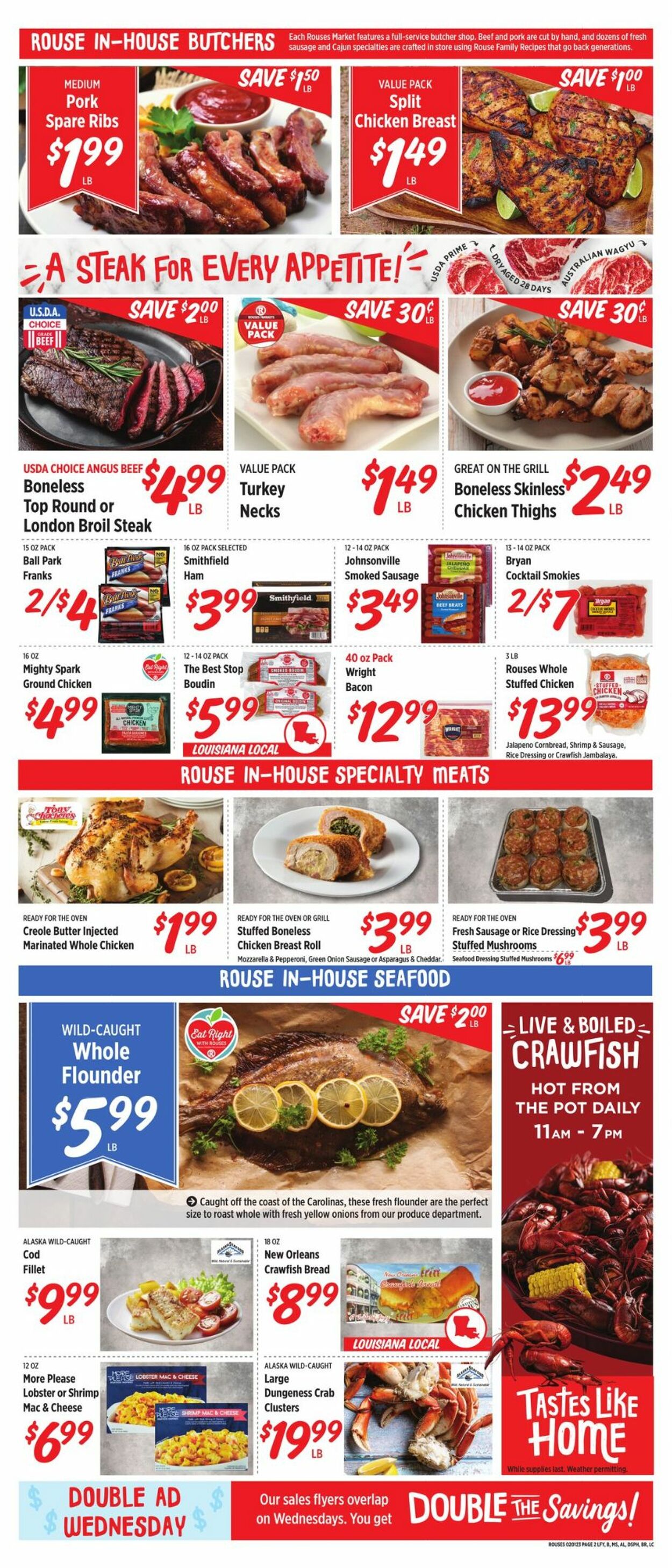 Rouses Weekly Ad Circular - valid 02/01-02/08/2023 (Page 2)