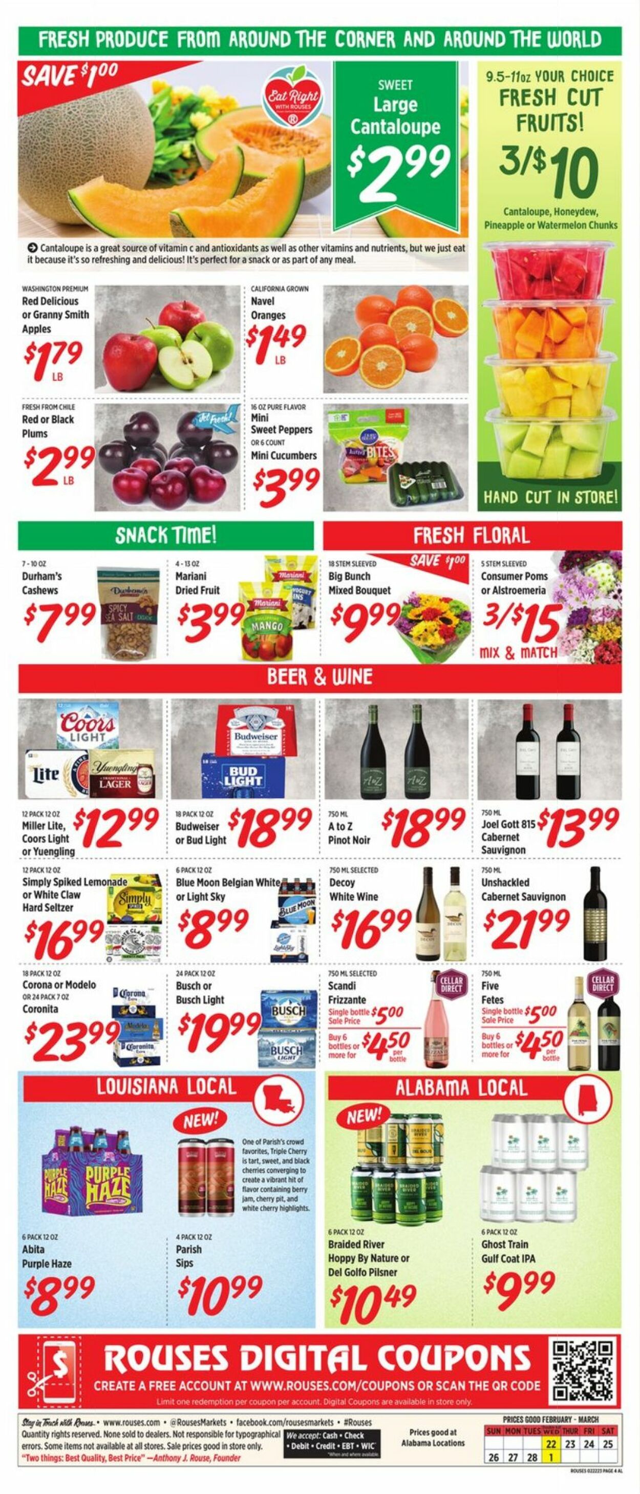 Rouses Weekly Ad Circular - valid 02/22-03/01/2023 (Page 7)