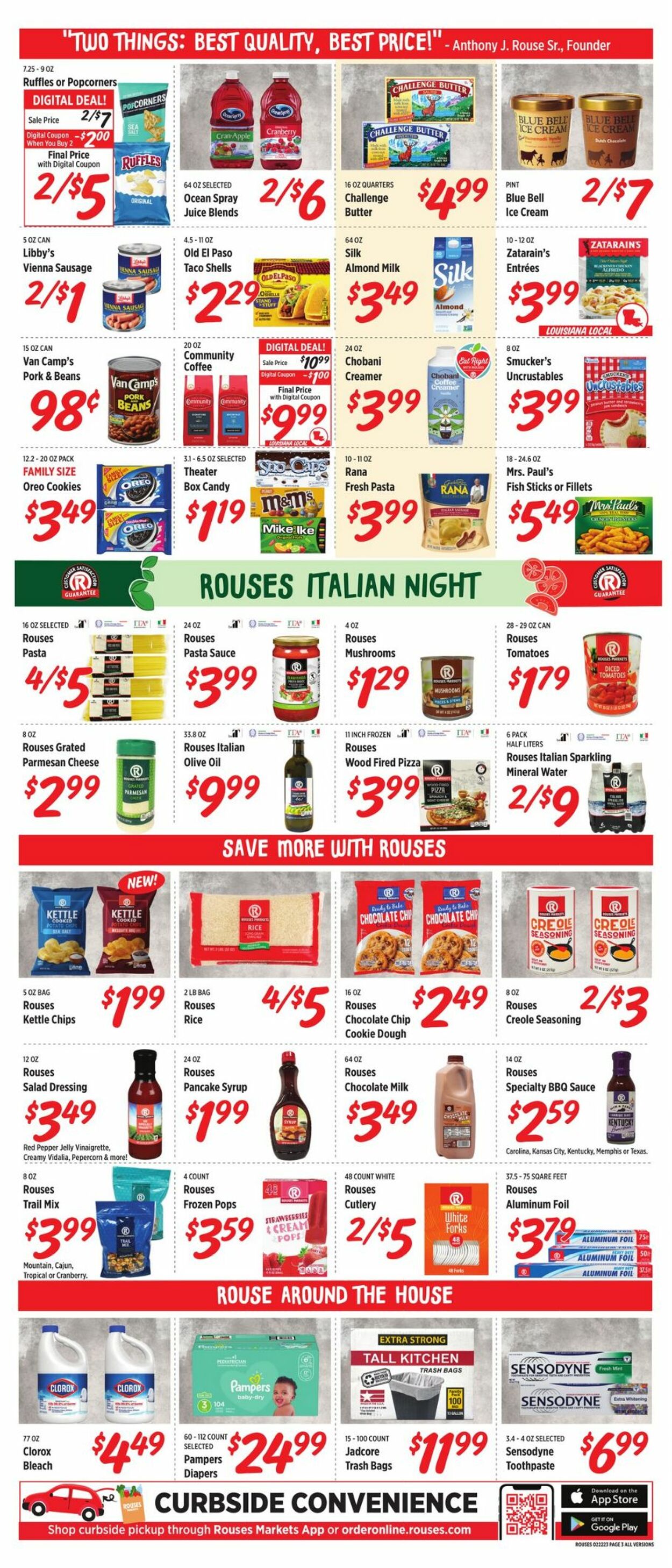 Rouses Weekly Ad Circular - valid 02/22-03/01/2023 (Page 6)