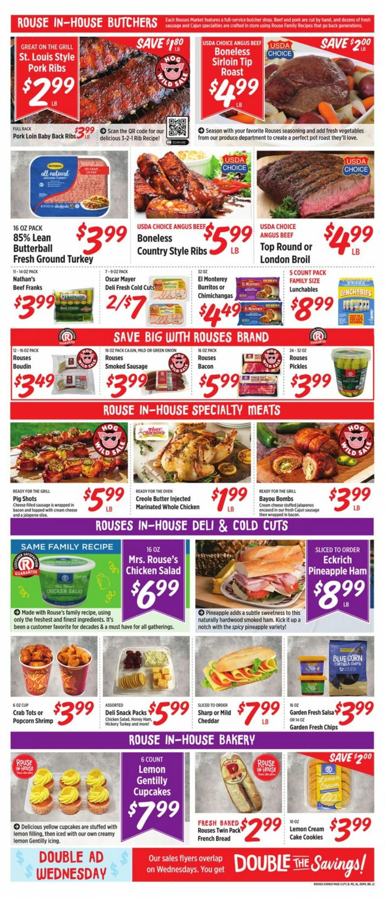 Rouses Weekly Ad Circular - valid 03/08-03/15/2023 (Page 2)