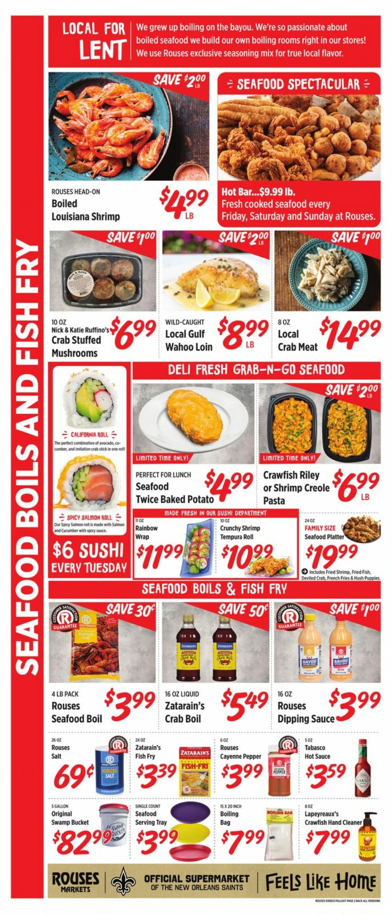 Rouses Weekly Ad Circular - valid 03/08-03/15/2023 (Page 4)