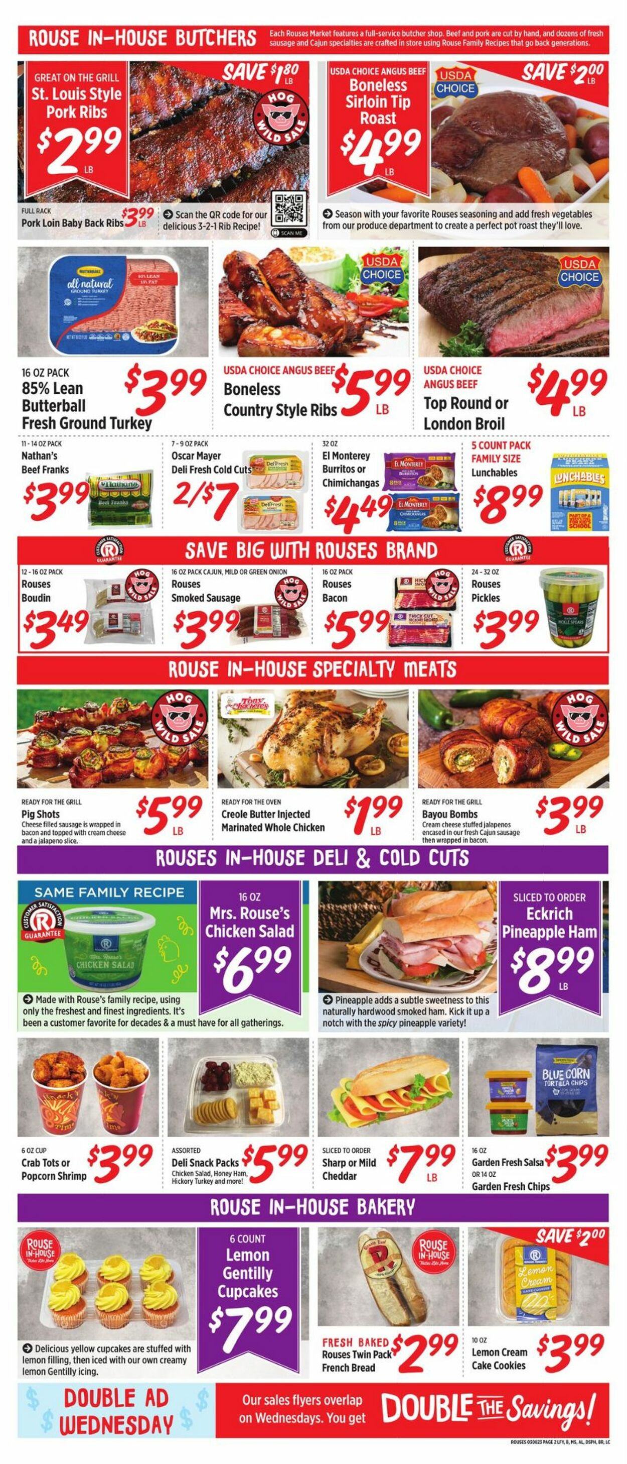 Rouses Weekly Ad Circular - valid 03/08-03/15/2023 (Page 2)