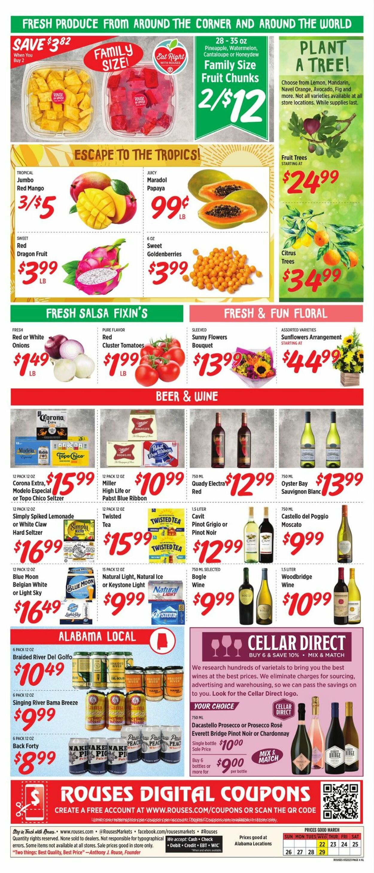 Rouses Weekly Ad Circular - valid 03/22-03/28/2023 (Page 4)