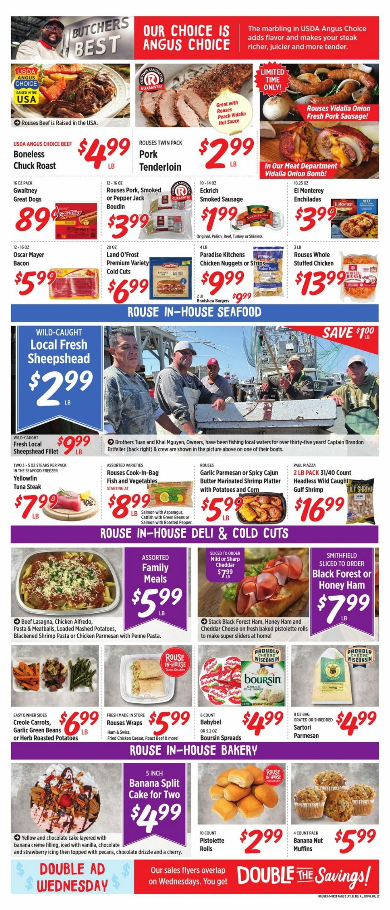 Rouses Weekly Ad Circular - valid 04/19-04/26/2023 (Page 2)