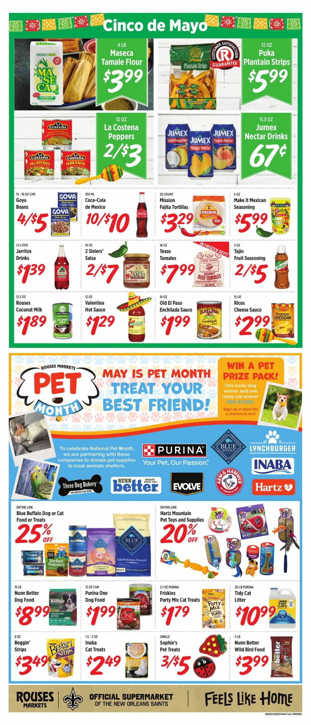 Rouses Weekly Ad Circular - valid 05/03-05/10/2023 (Page 5)