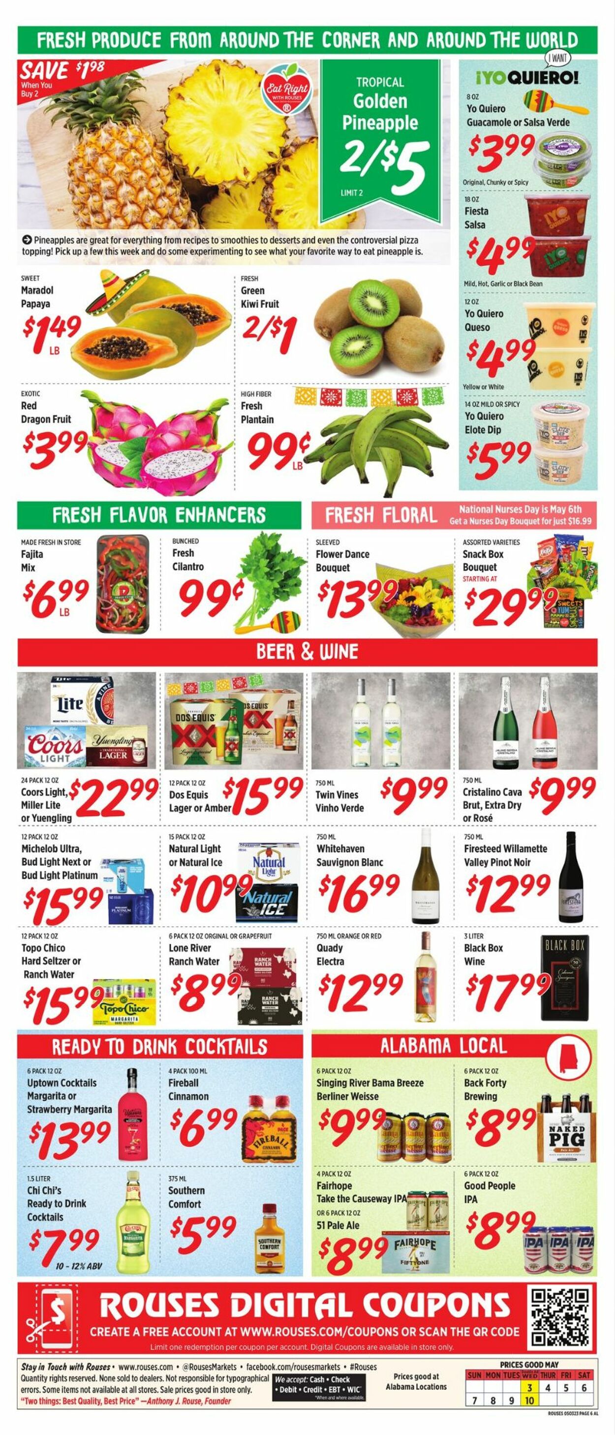 Rouses Weekly Ad Circular - valid 05/03-05/10/2023 (Page 6)