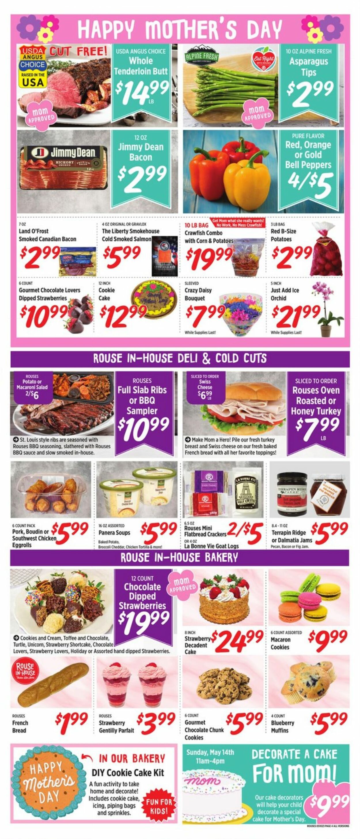 Rouses Weekly Ad Circular - valid 05/10-05/17/2023 (Page 4)