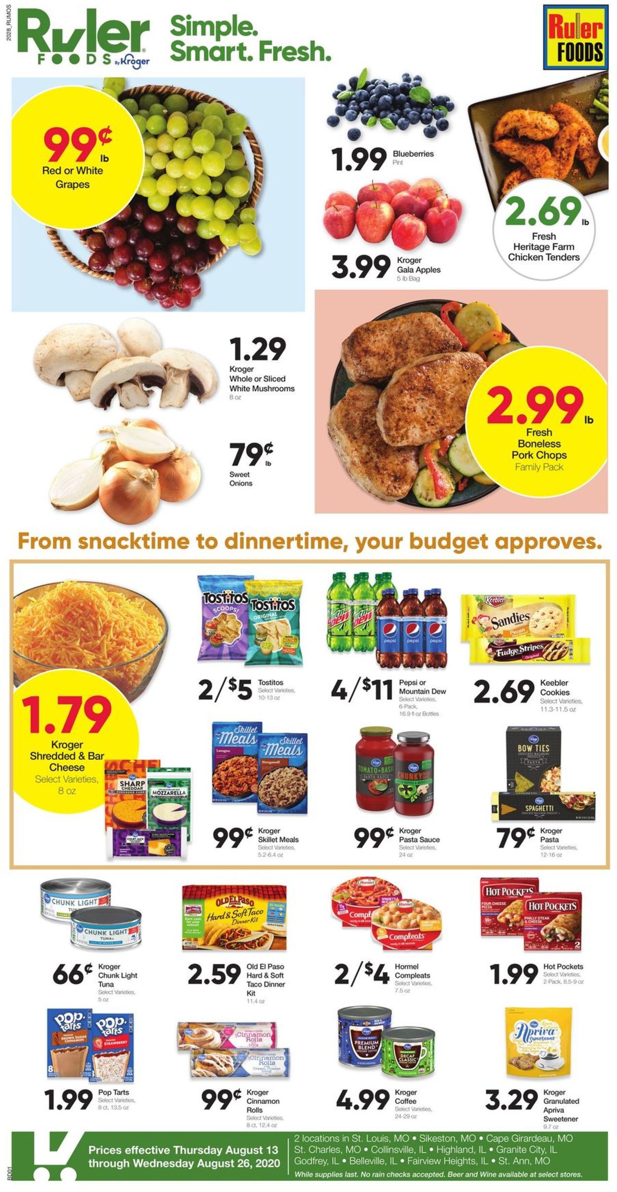 Ruler Foods Weekly Ad Circular - valid 08/13-08/26/2020