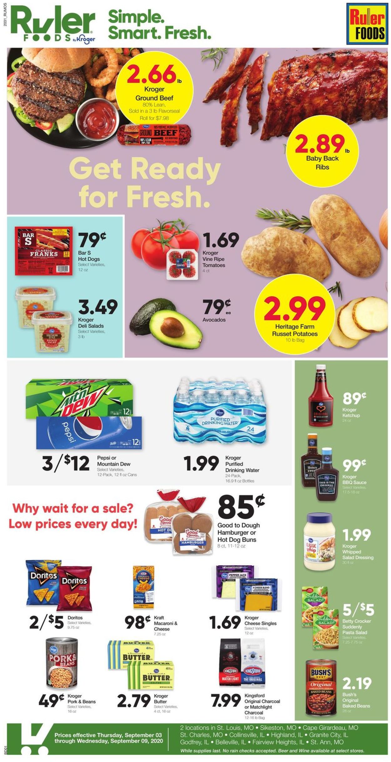 Ruler Foods Weekly Ad Circular - valid 09/03-09/09/2020