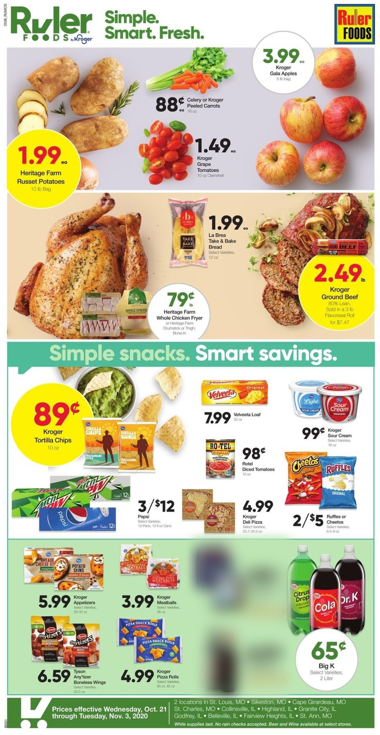 Ruler Foods Weekly Ad Circular - valid 10/21-11/03/2020