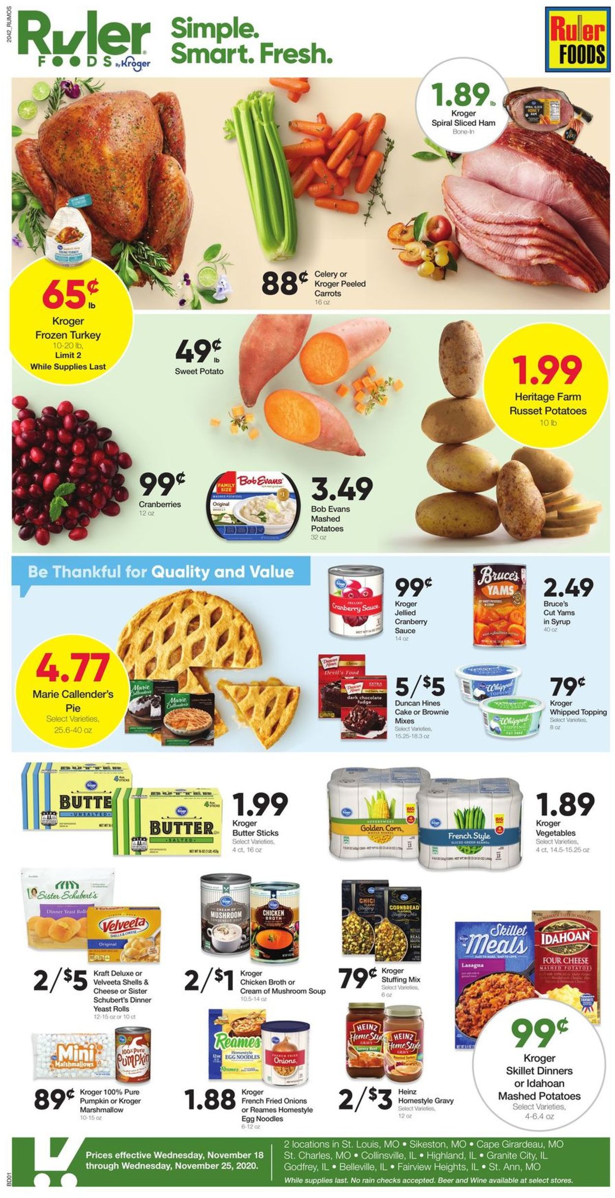 Ruler Foods Weekly Ad Circular - valid 11/18-11/25/2020