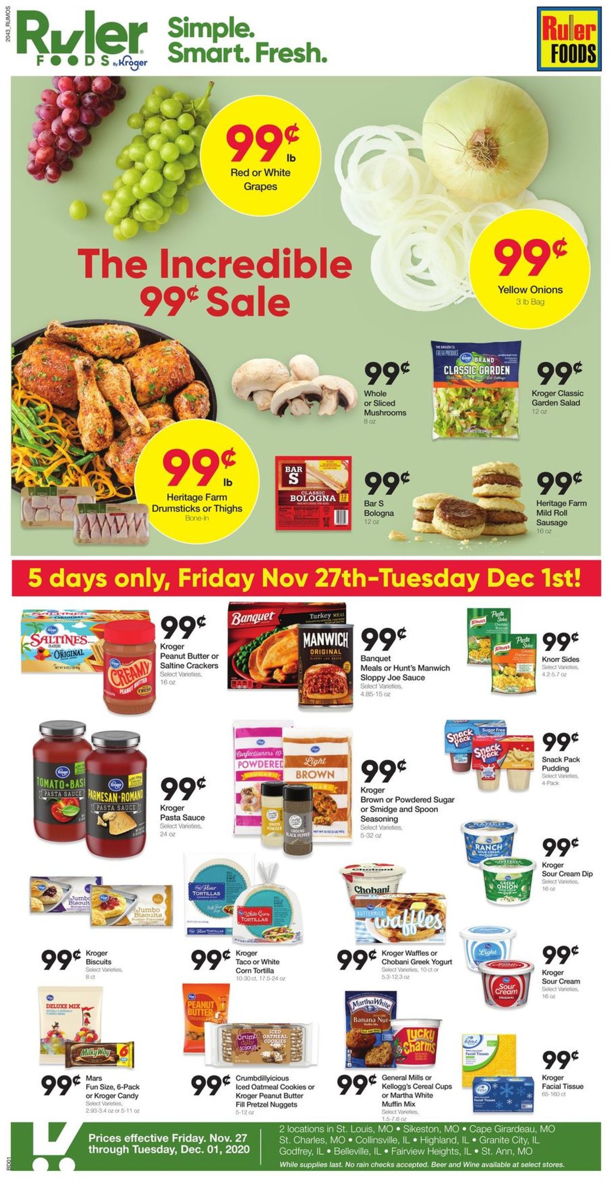 Ruler Foods Black Friday 2020 Weekly Ad Circular - valid 11/27-12/01/2020