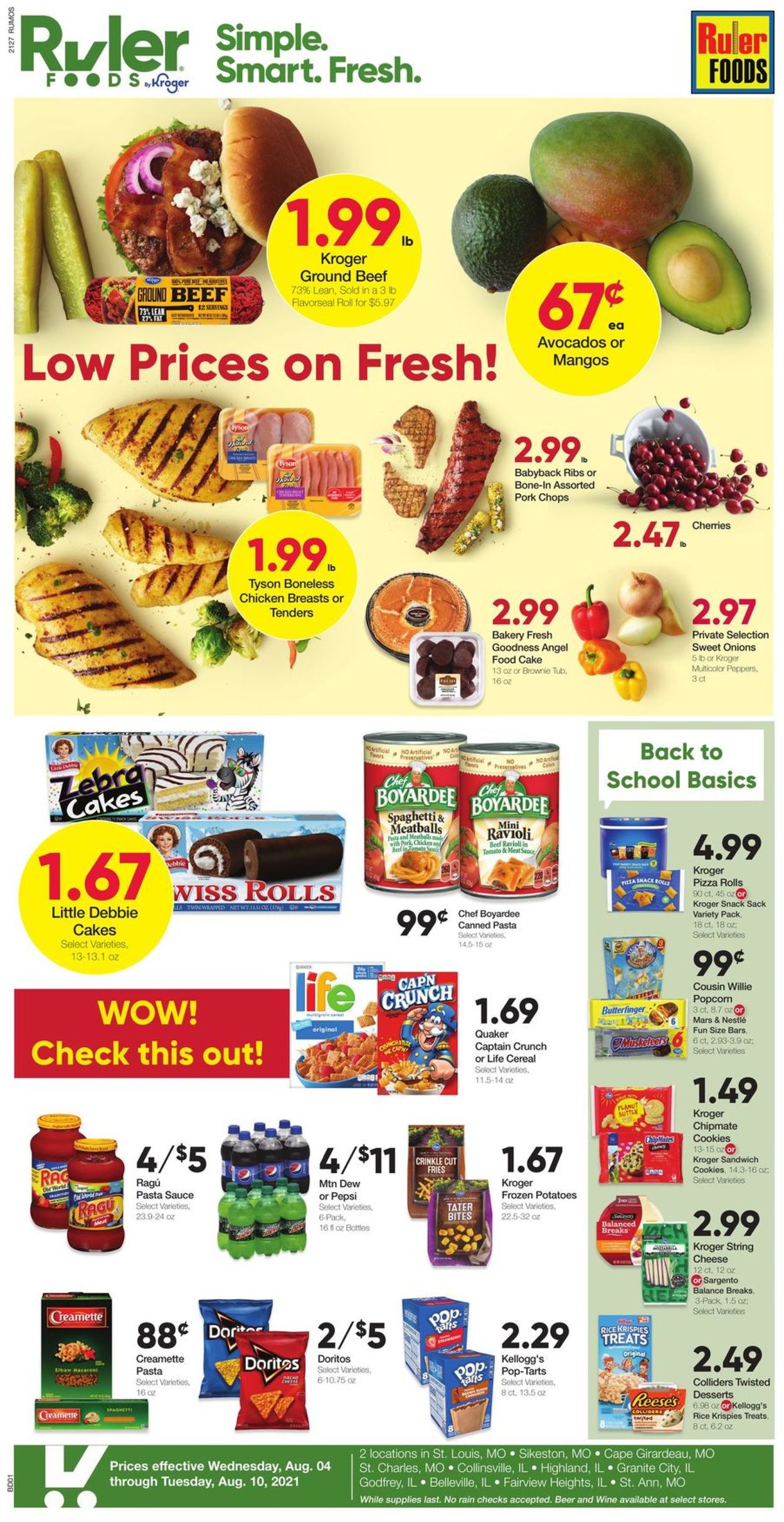 Ruler Foods Weekly Ad Circular - valid 08/04-08/10/2021