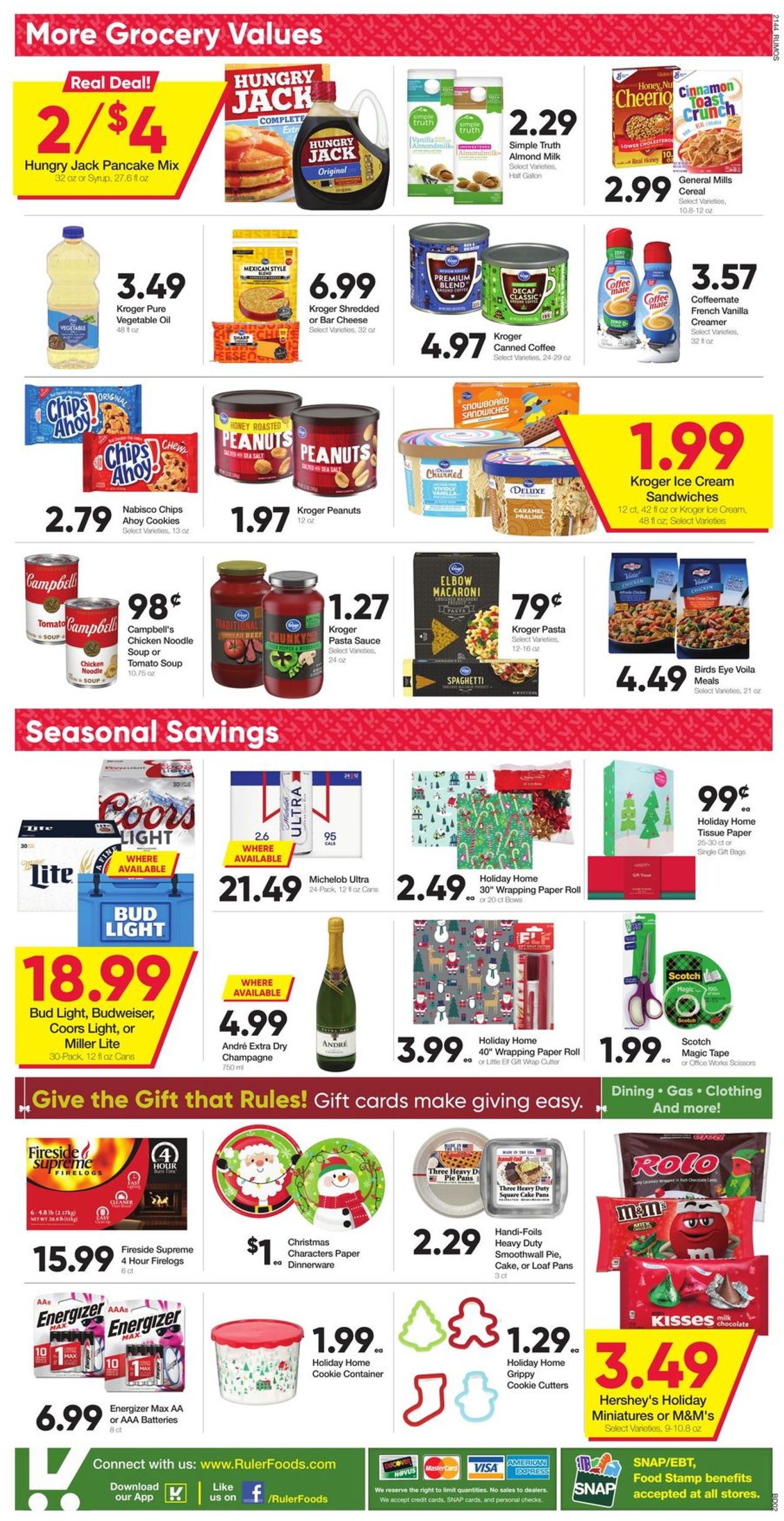 Ruler Foods Weekly Ad Circular - valid 12/01-12/14/2021 (Page 2)