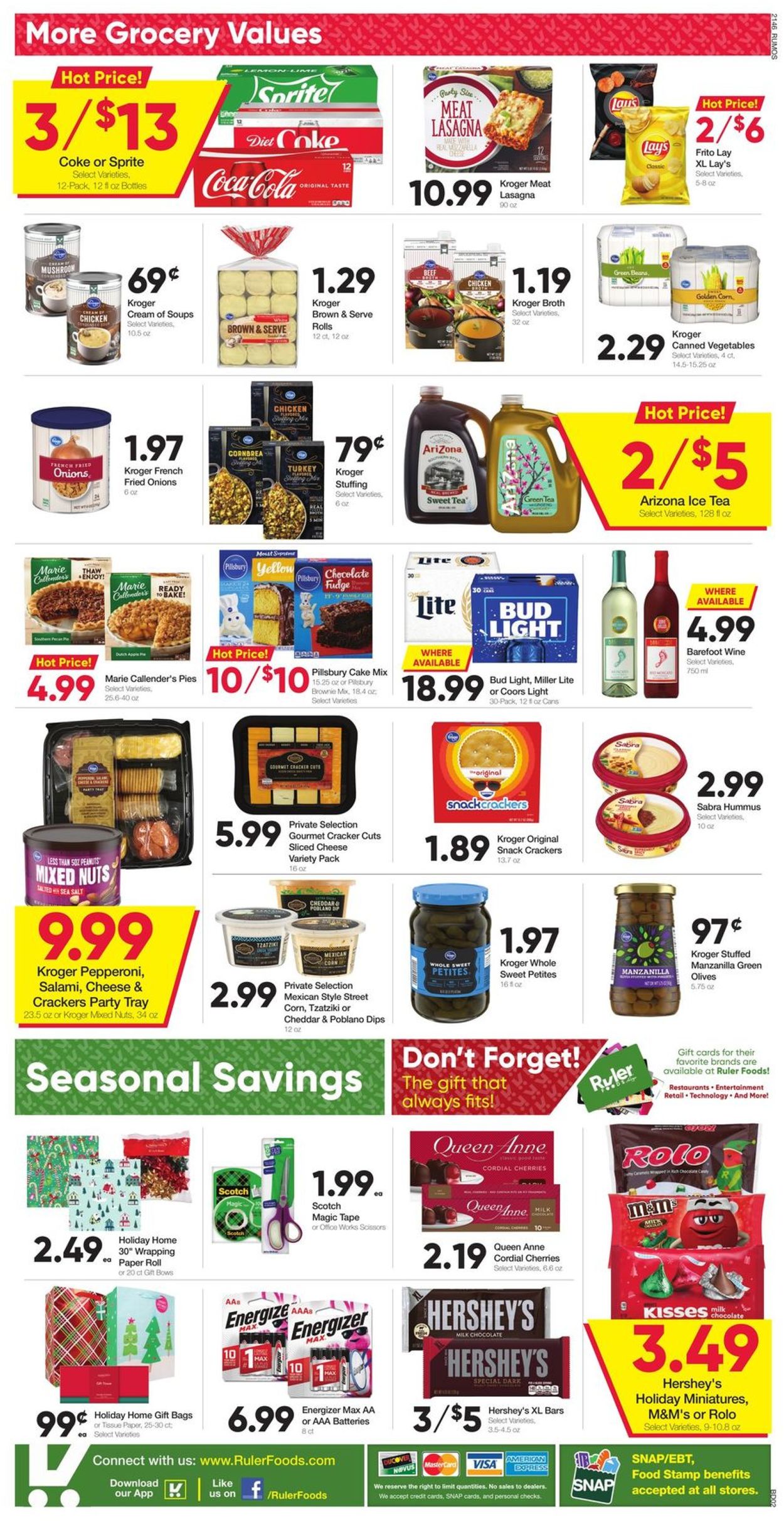 Ruler Foods HOLIDAY 2021 Weekly Ad Circular - valid 12/15-12/21/2021 (Page 2)