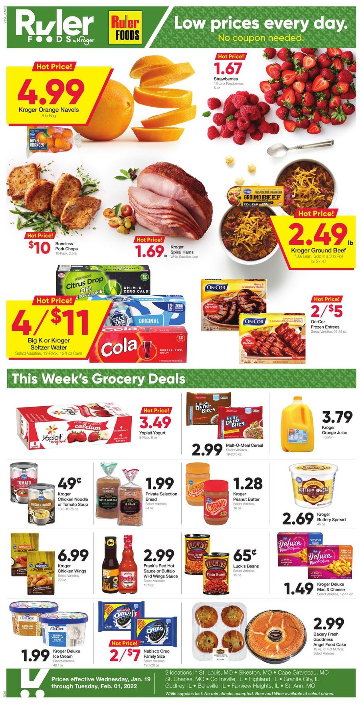 Ruler Foods Weekly Ad Circular - valid 01/19-02/01/2022