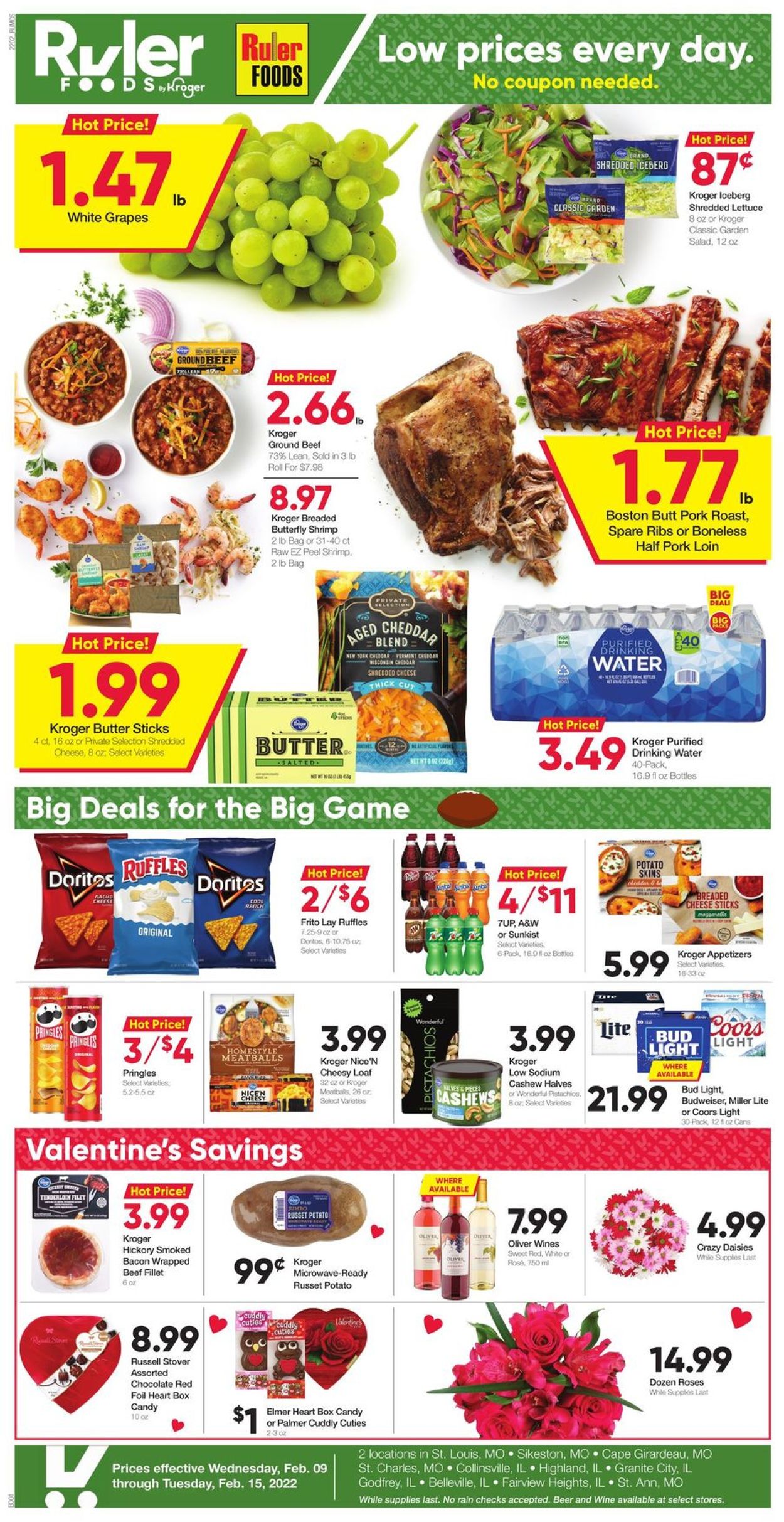 Ruler Foods Weekly Ad Circular - valid 02/09-02/15/2022