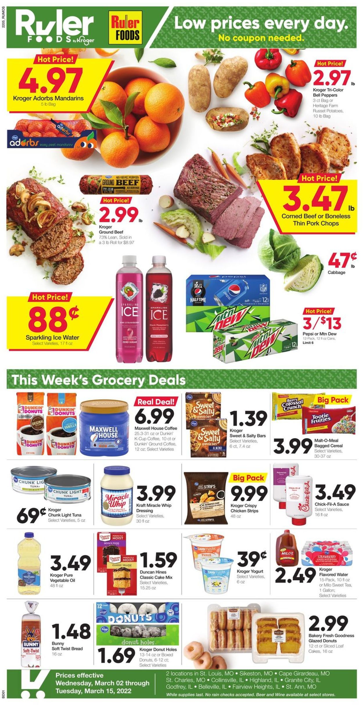 Ruler Foods Weekly Ad Circular - valid 03/02-03/15/2022