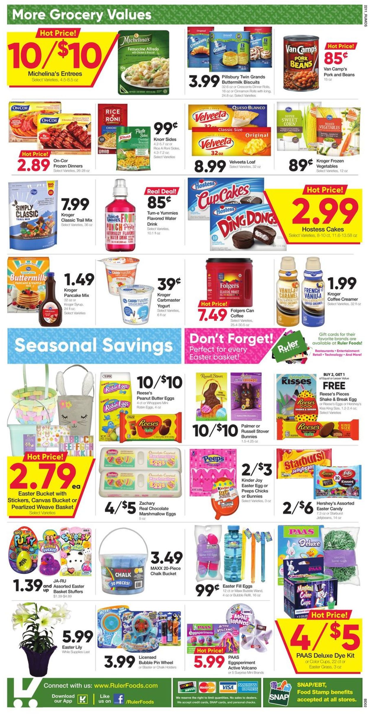 Ruler Foods EASTER AD 2022 Weekly Ad Circular - valid 04/13-04/19/2022 (Page 2)