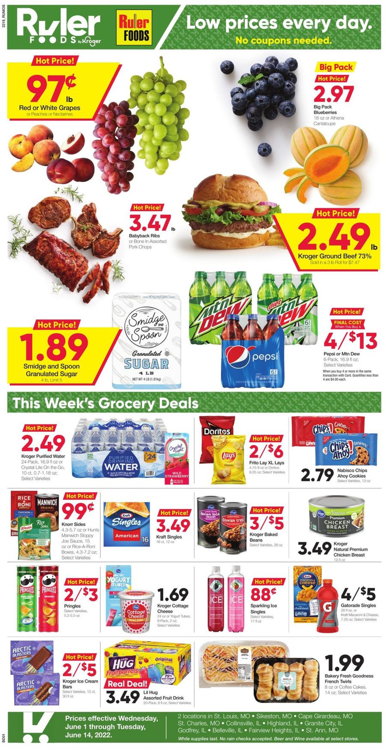 Ruler Foods Weekly Ad Circular - valid 06/01-06/14/2022